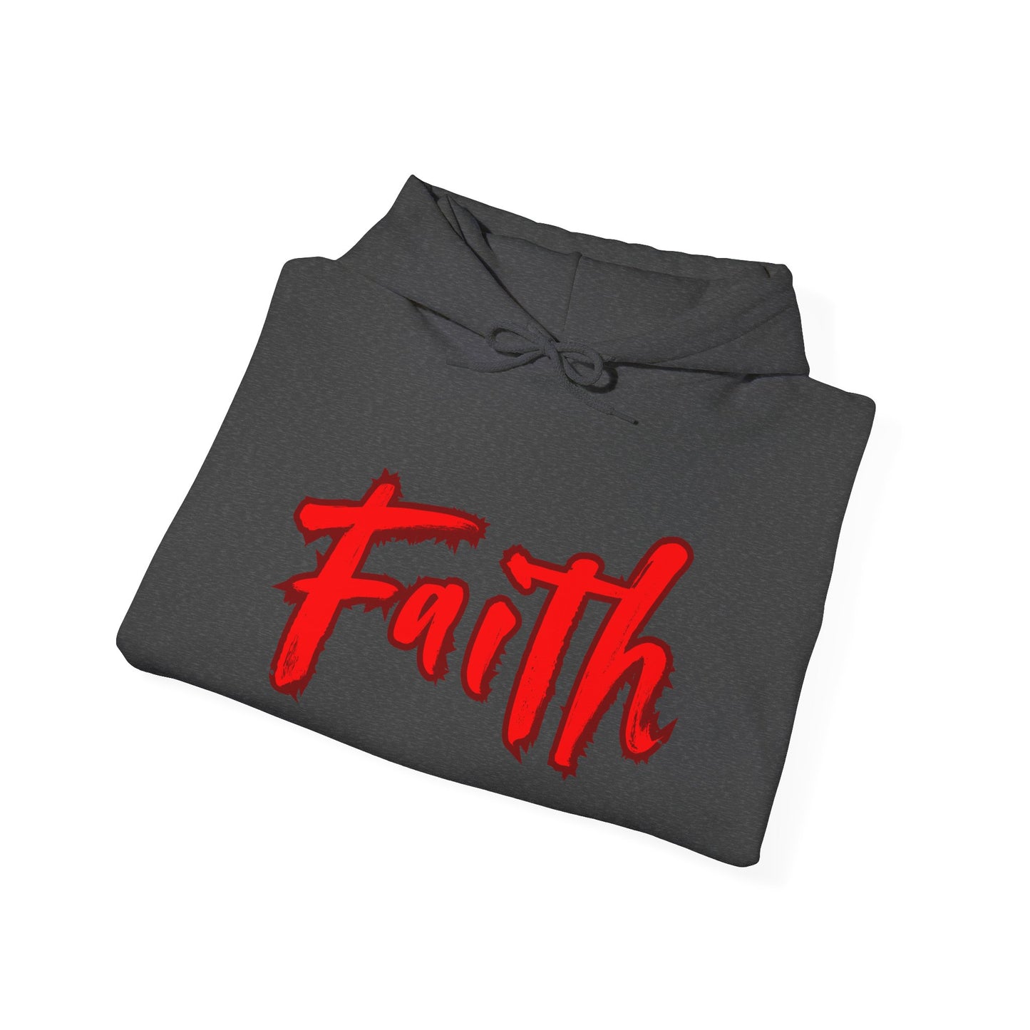 Sweatshirt Faith & Love Heavy Blend Hoodie Unisex Sweatshirt for Inspiration and Comfort Christian Religious Gift