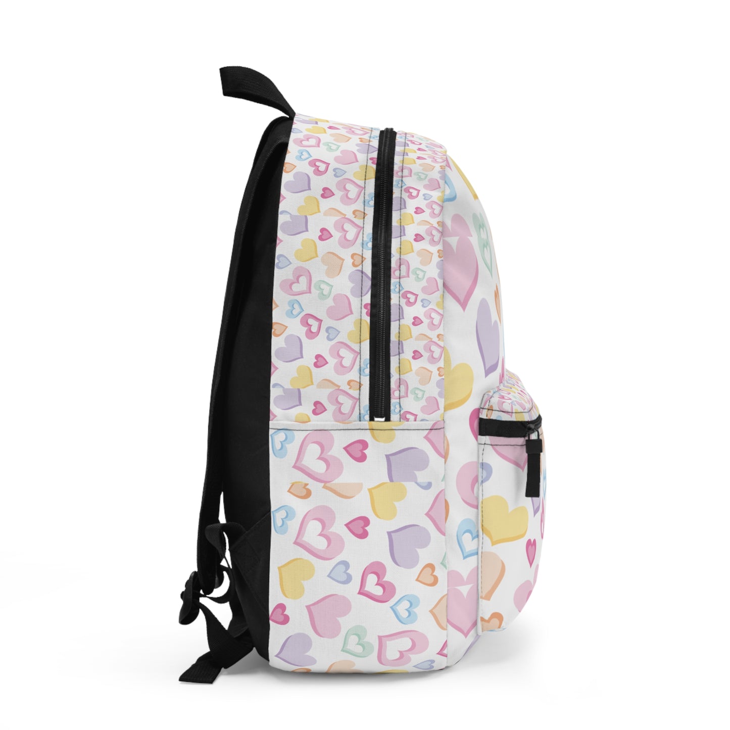 Backpack Sweetheart Pattern Backpack Adorable School Bag Cute Gift for Kids and Teens Valentine’s Day Accessory Fun Heart Design Diaper Bag