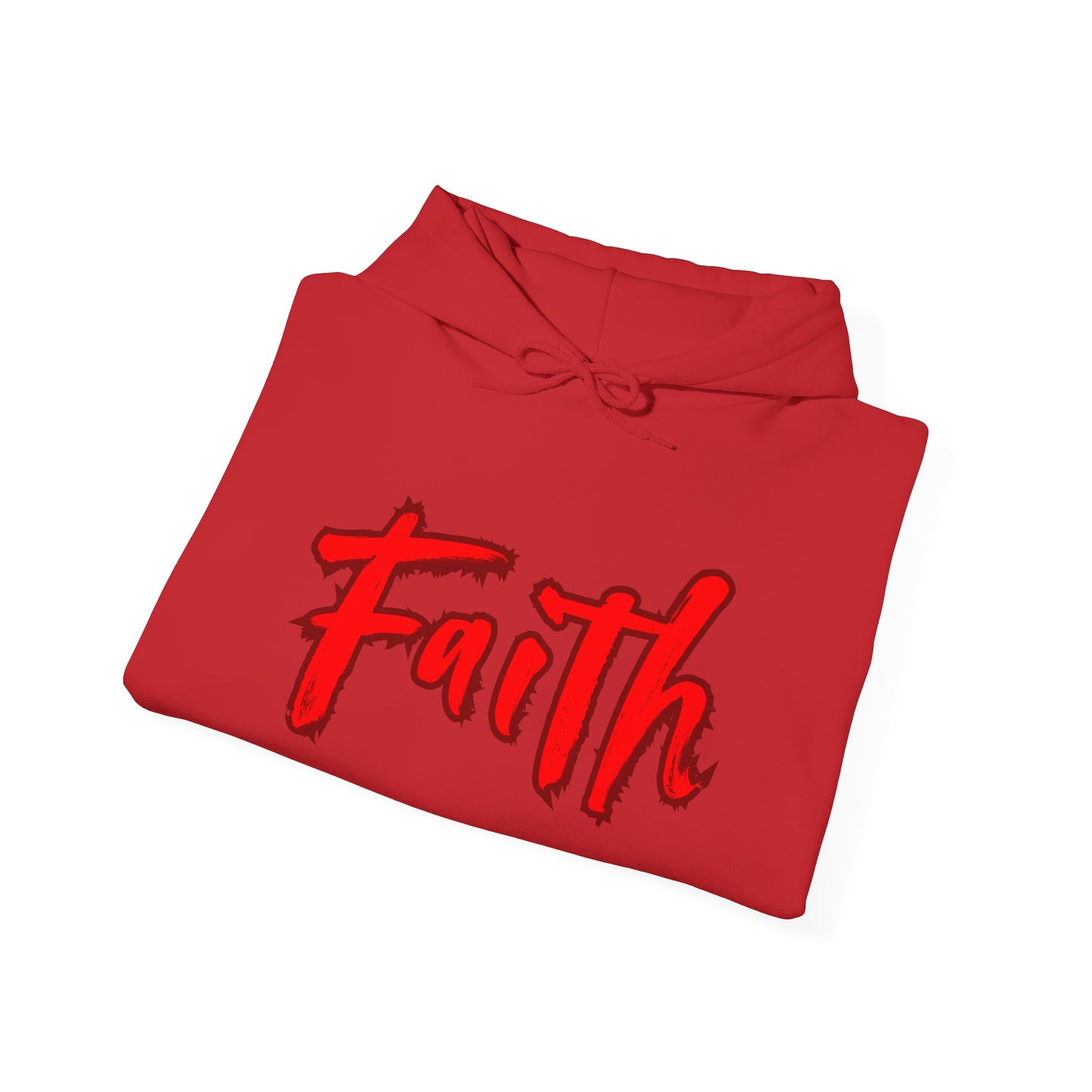 Sweatshirt Faith & Love Heavy Blend Hoodie Unisex Sweatshirt for Inspiration and Comfort Christian Religious Gift