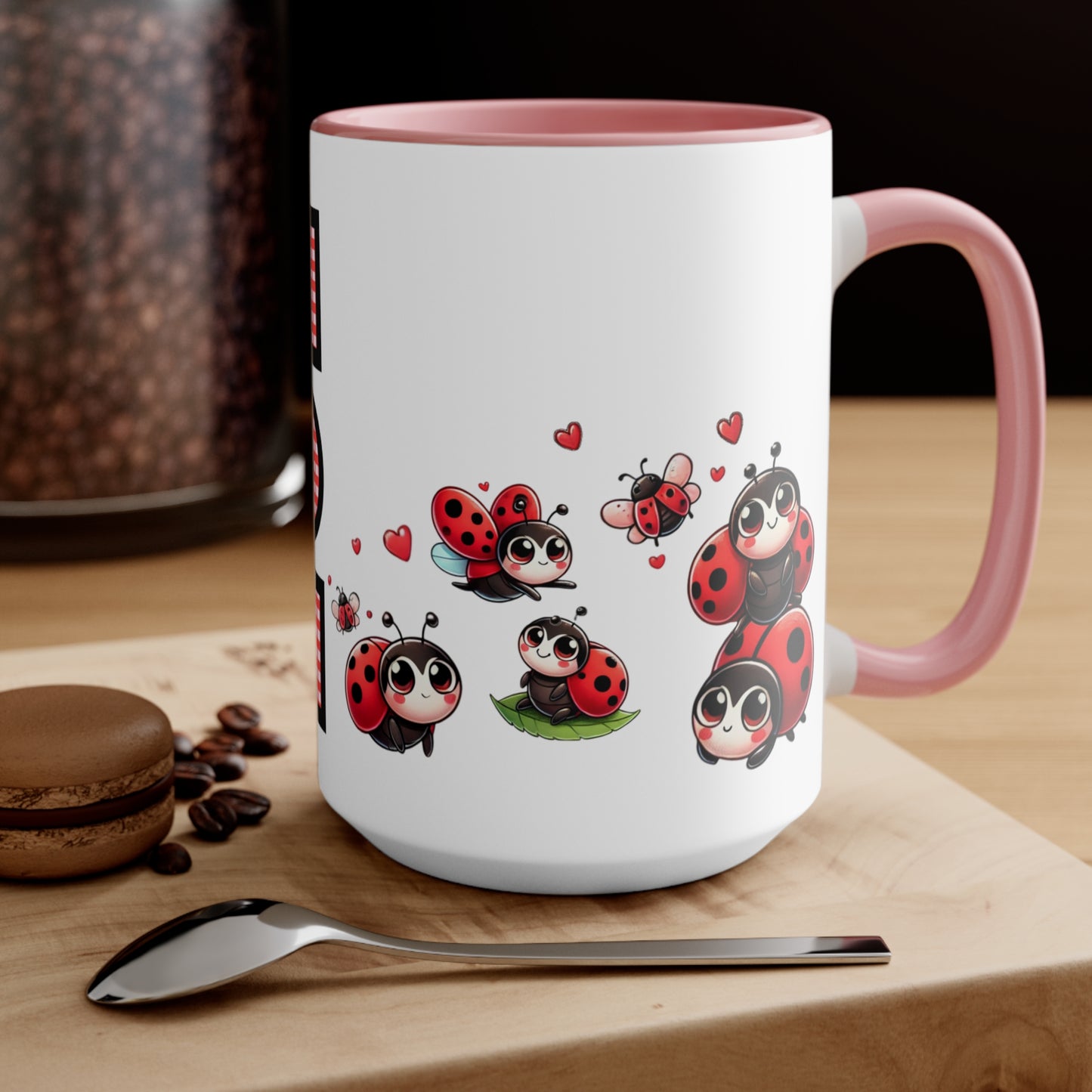 Coffee Mug Cute Ladybug Mom Mug - Perfect Gift for Mother's Day