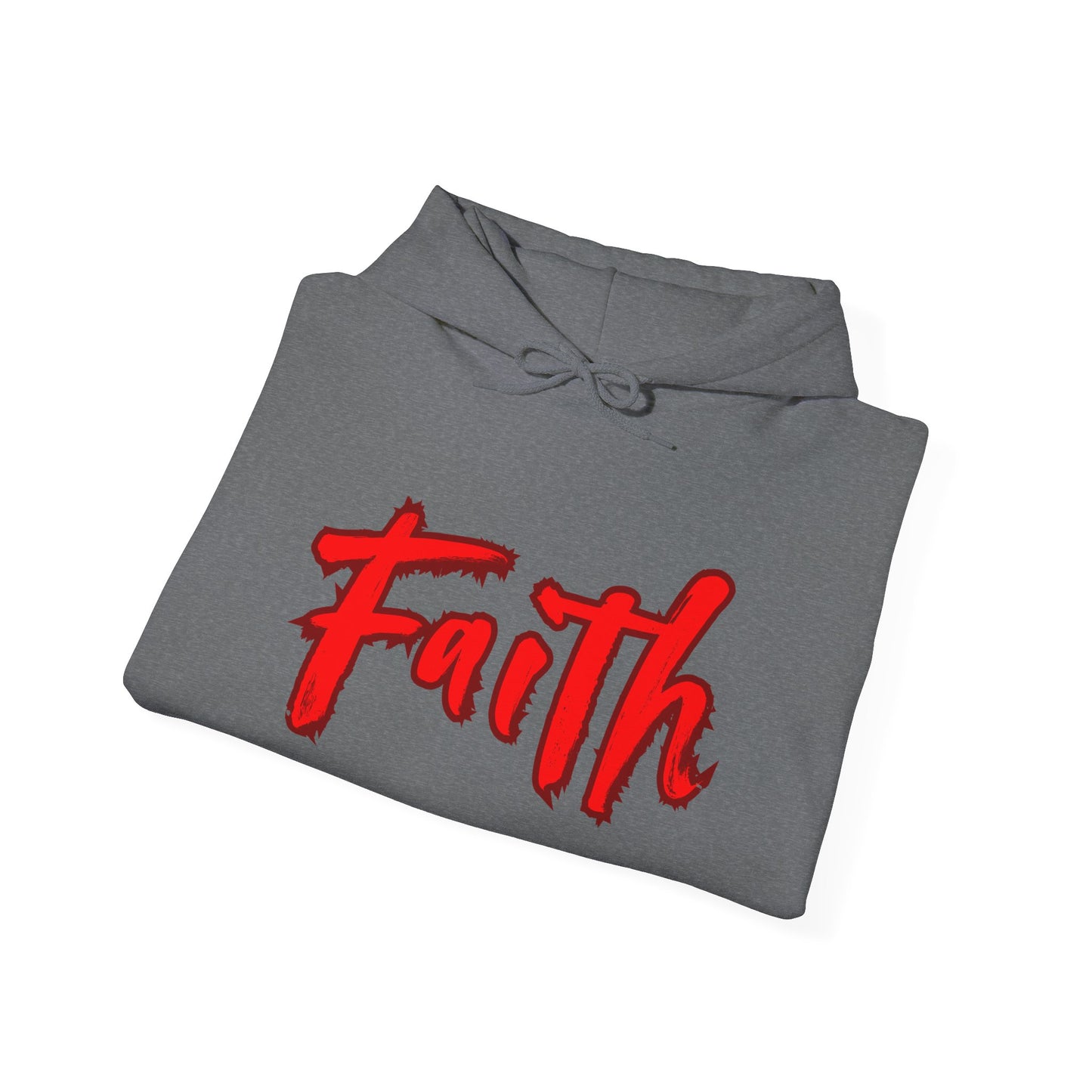 Sweatshirt Faith & Love Heavy Blend Hoodie Unisex Sweatshirt for Inspiration and Comfort Christian Religious Gift