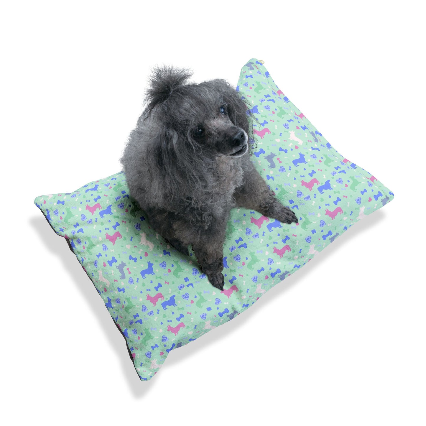 Cozy Dog Bed for Happy Pets | Soft Plush Pet Cushion, Dog Lounge Pillow, Puppy Bed, Pet Accessories, Gift for Dog Lovers