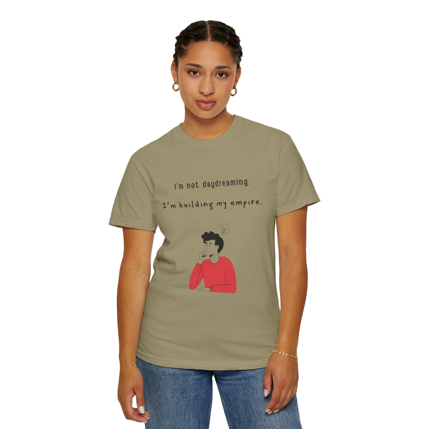 T-Shirt Empowered Entrepreneur T-Shirt Motivational Tee Work from Home Shirt Business Inspiration Apparel Gifts for Entrepreneurs