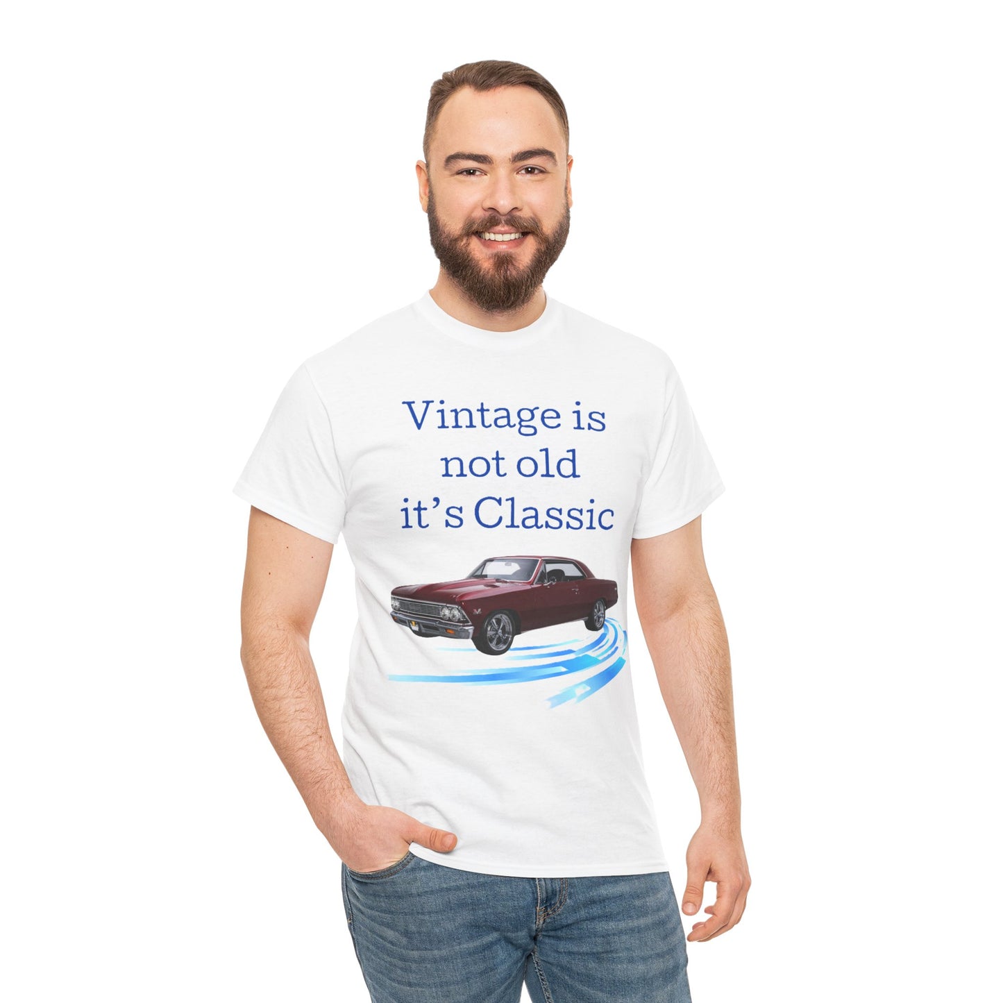T-Shirt Vintage Classic Car Tee - Perfect for Car Enthusiasts Gift for Him/Her, Casual Wear, Everyday Style, Retro Vibe