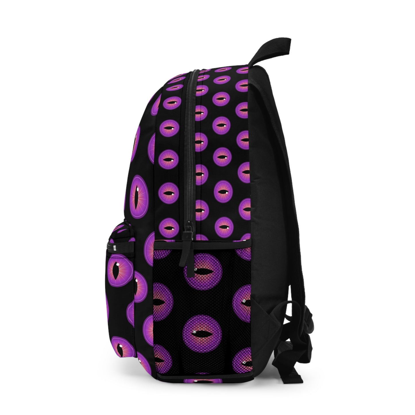 Backpack Mystical Eye Print Backpack Unique School Bag Trendy Travel Bag Gift for Students Halloween Accessory Diaper Bag