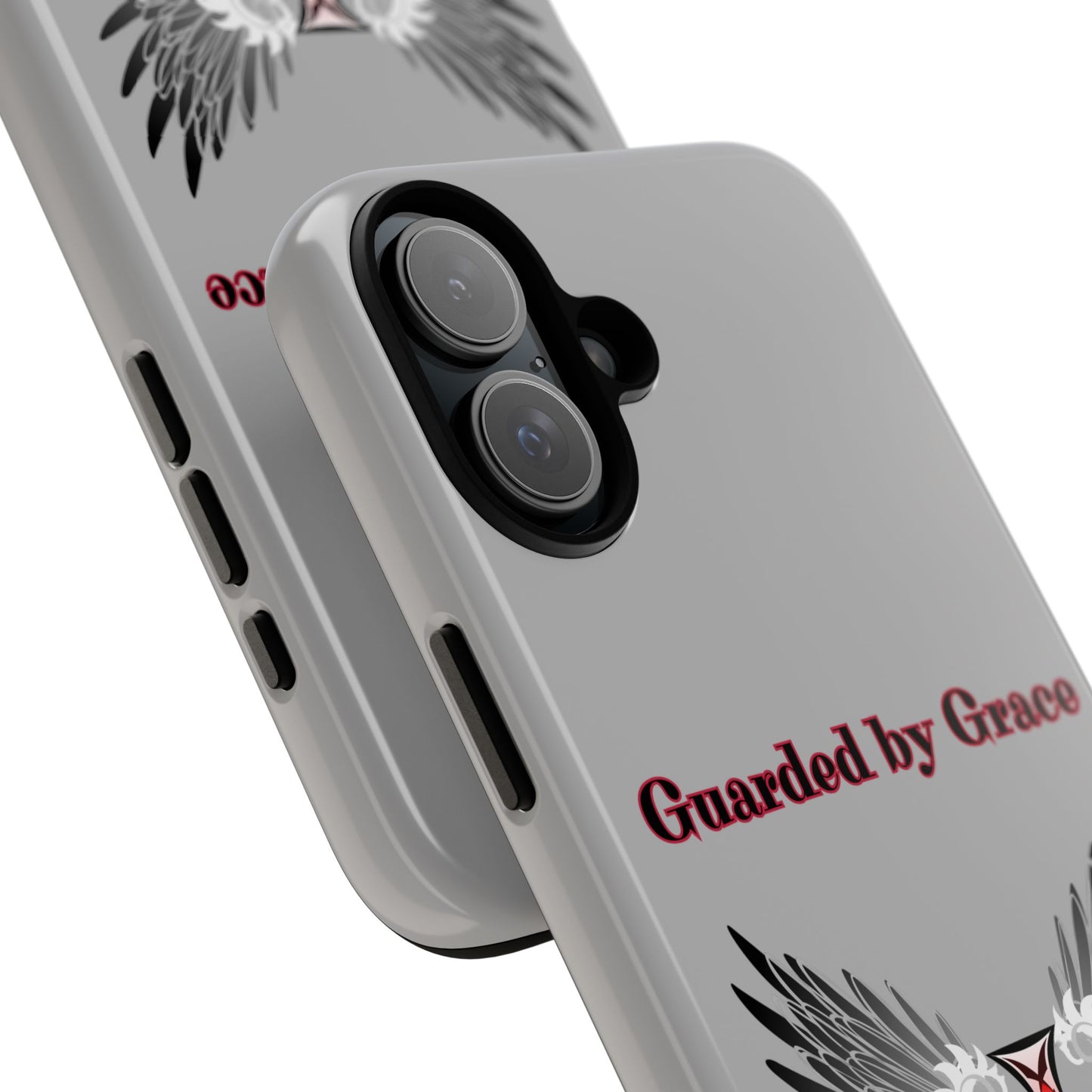 Cell Phone Case with Guardian Angel Design Tough Cases for Protection Spiritual Gifts Unique Accessories Personalized Tech