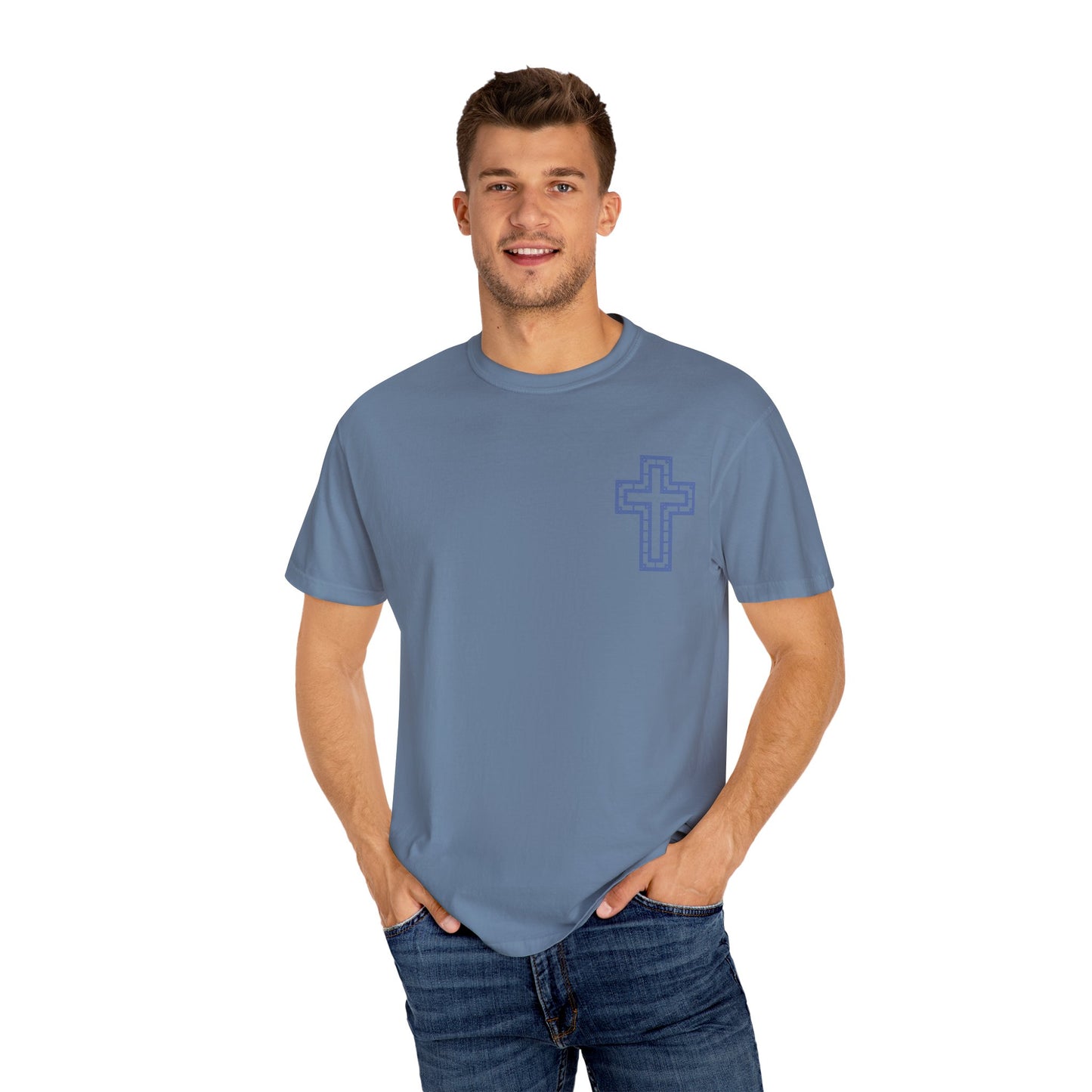 T-Shirt Inspirational Christian T-Shirt Cross & Philippians 4:13 Unisex Apparel Faith Tee Religious Gift Motivational Shirt