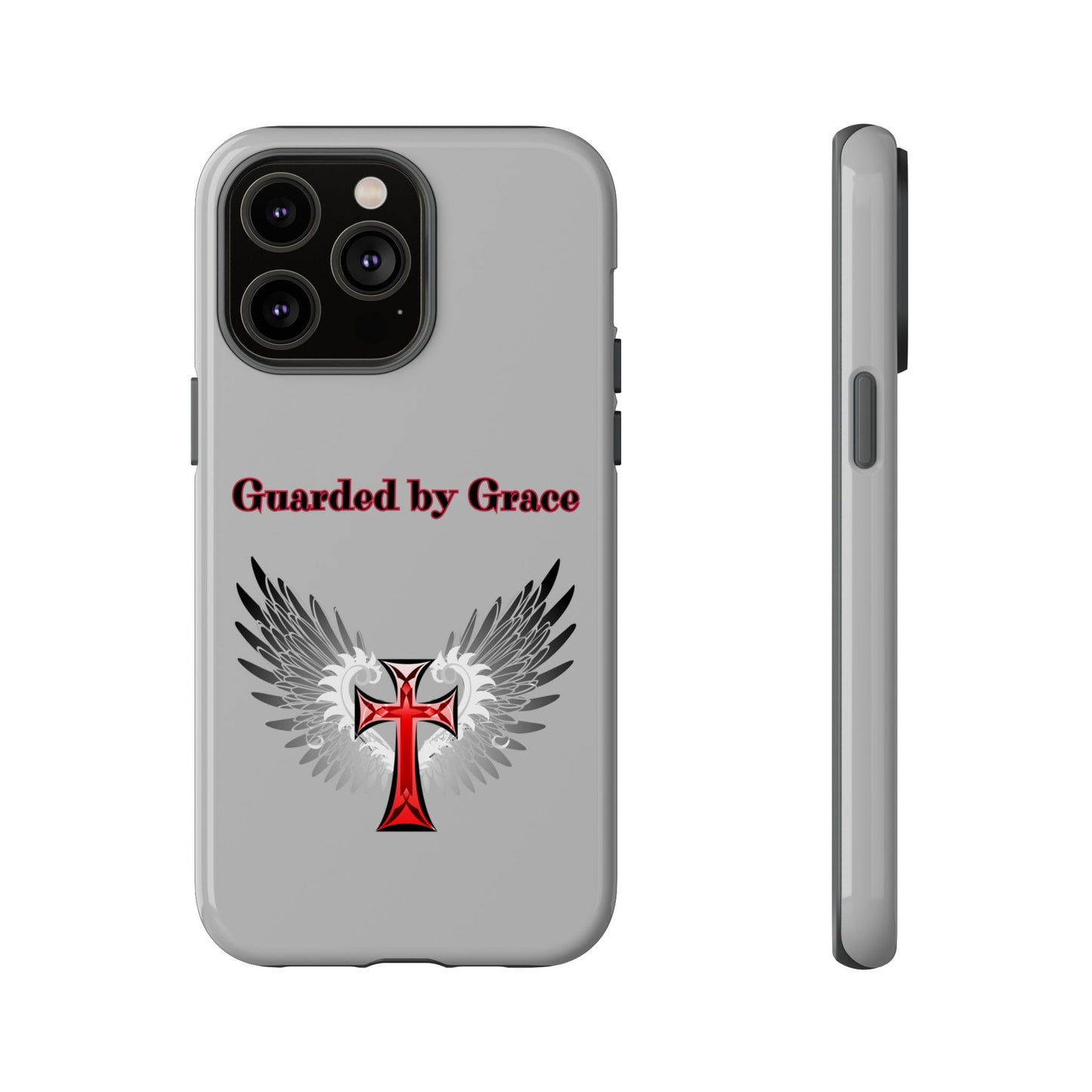 Cell Phone Case with Guardian Angel Design Tough Cases for Protection Spiritual Gifts Unique Accessories Personalized Tech