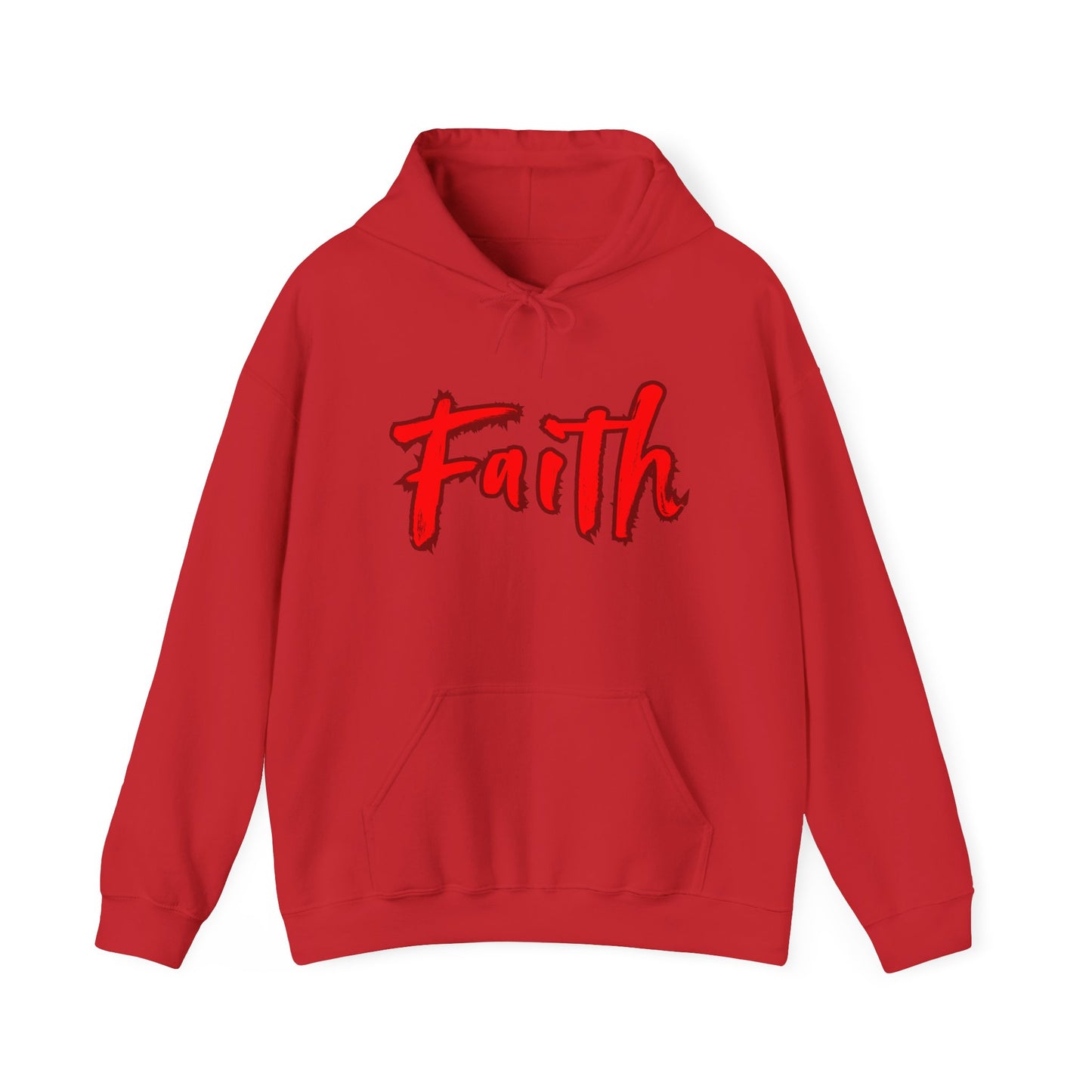 Sweatshirt Faith & Love Heavy Blend Hoodie Unisex Sweatshirt for Inspiration and Comfort Christian Religious Gift