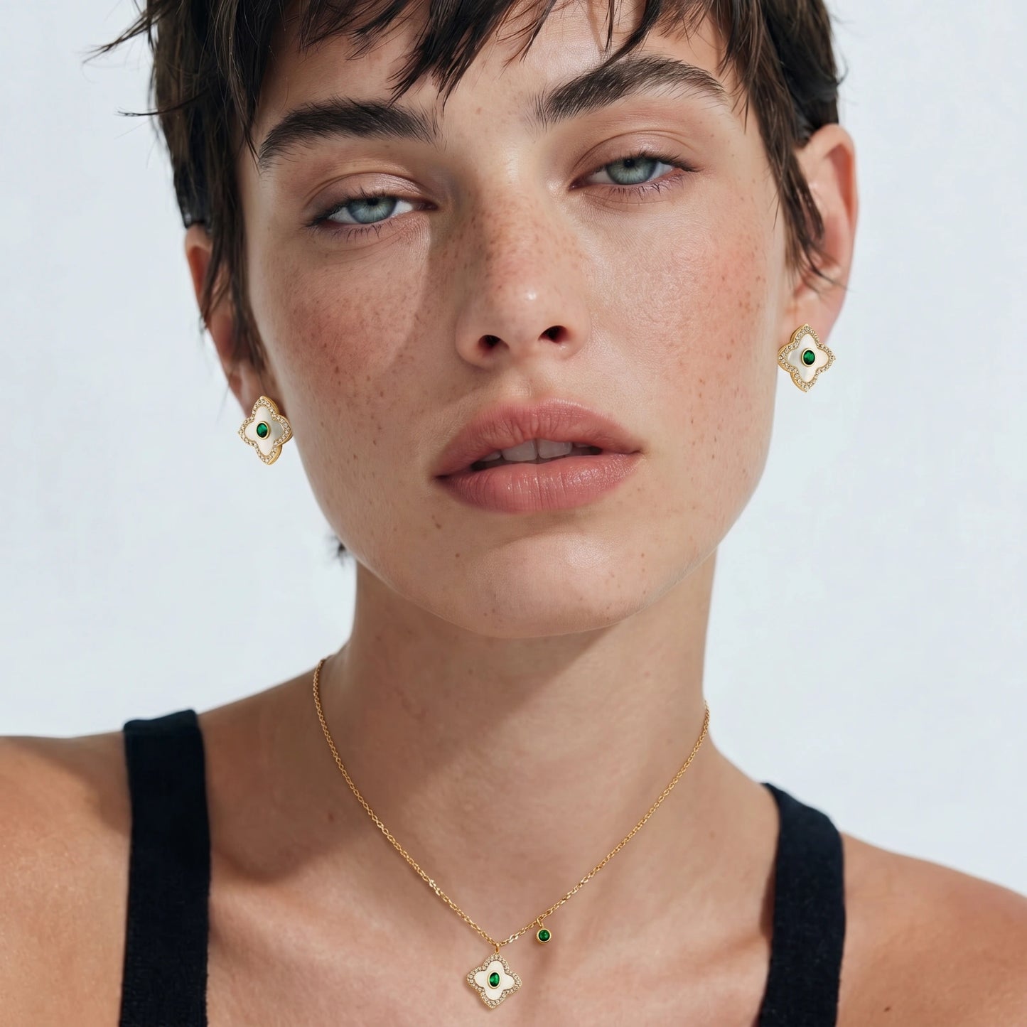 Emerald Bloom Set