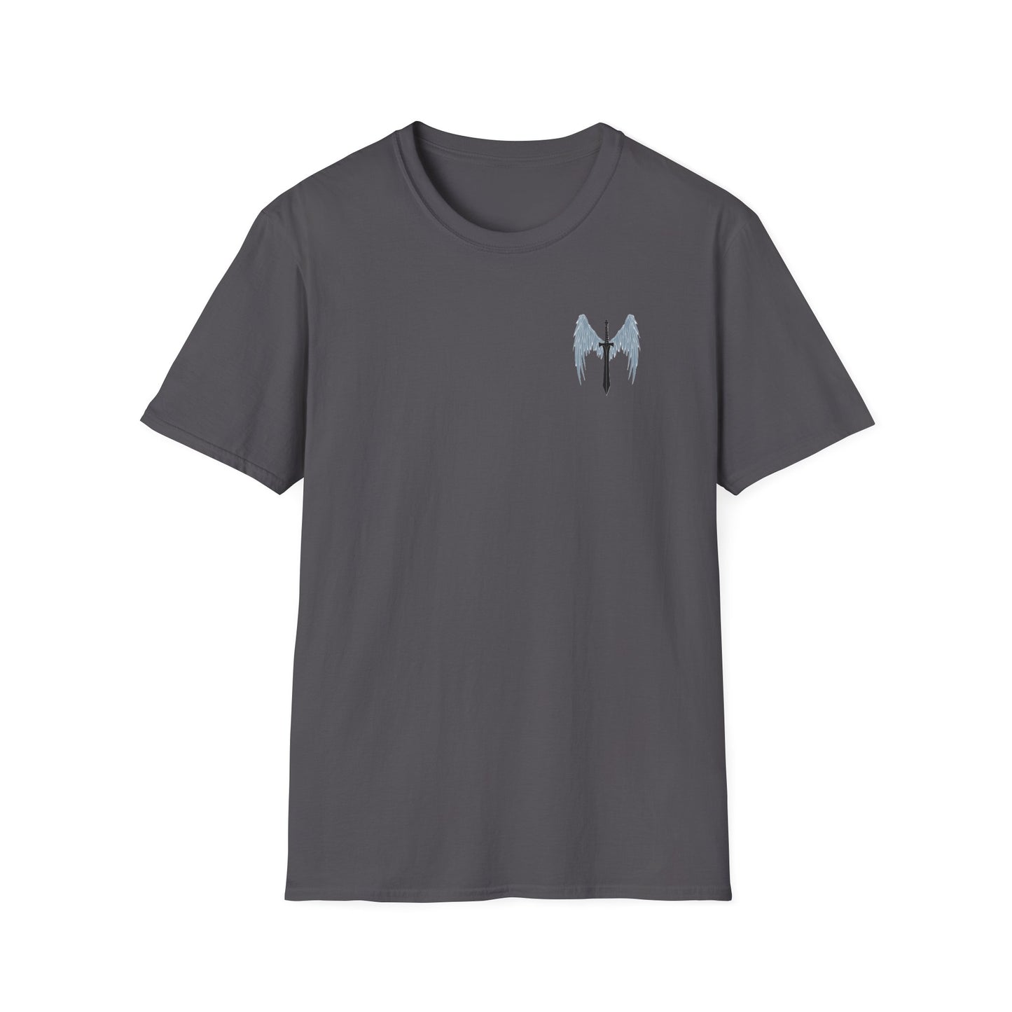 T-Shirt Unisex Softstyle T-Shirt with Inspirational Psalm Design Motivational Tee Christian Apparel Faith-Based Gift Casual Wear