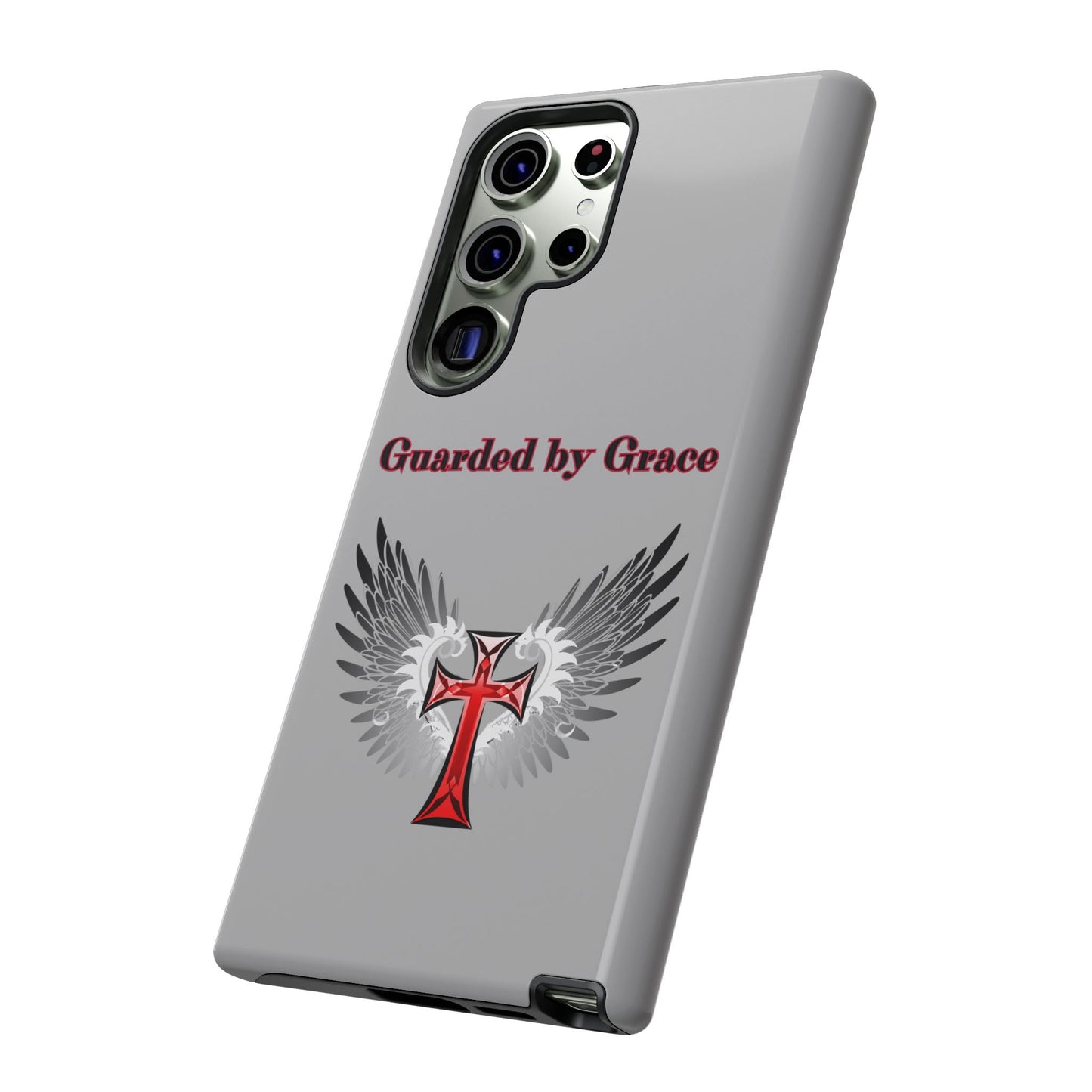 Cell Phone Case with Guardian Angel Design Tough Cases for Protection Spiritual Gifts Unique Accessories Personalized Tech