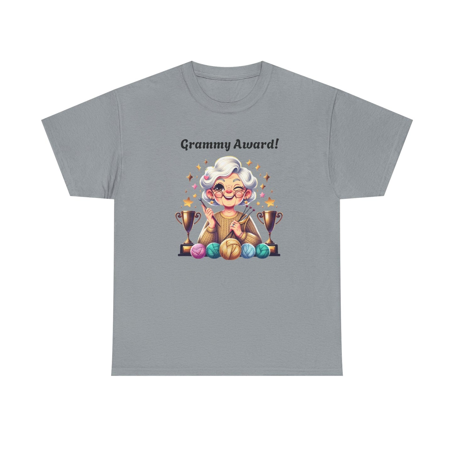 T-Shirt Grammy Award Unisex Heavy Cotton Tee - Celebrate Your Achievements Gift for Grandmothers