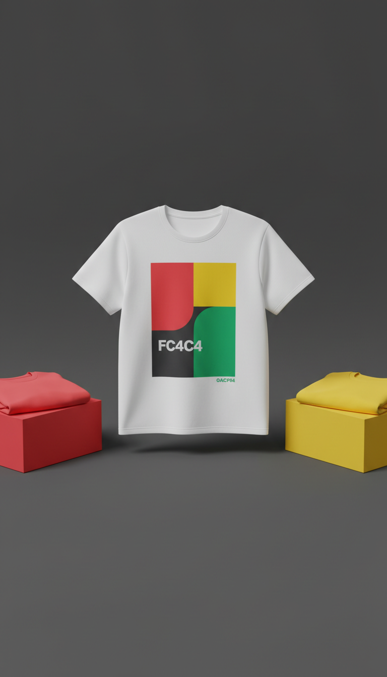 Graphic Cotton T-Shirt with Vibrant Print