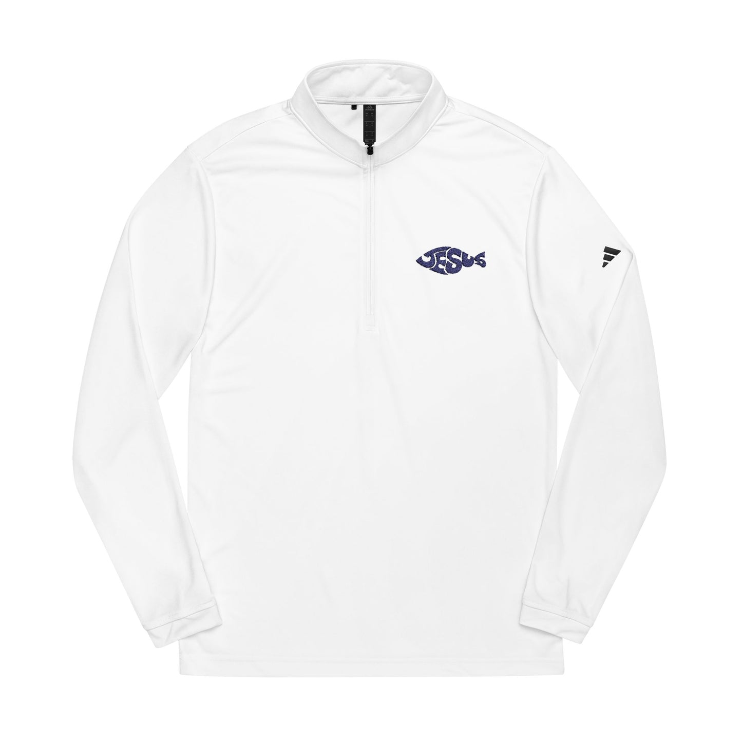 Sweatshirt Adidas® Quarter-Zip Pullover with Embroidery Stylish Activewear Ideal for Sports & Casual Outings Perfect Gift for Fitness