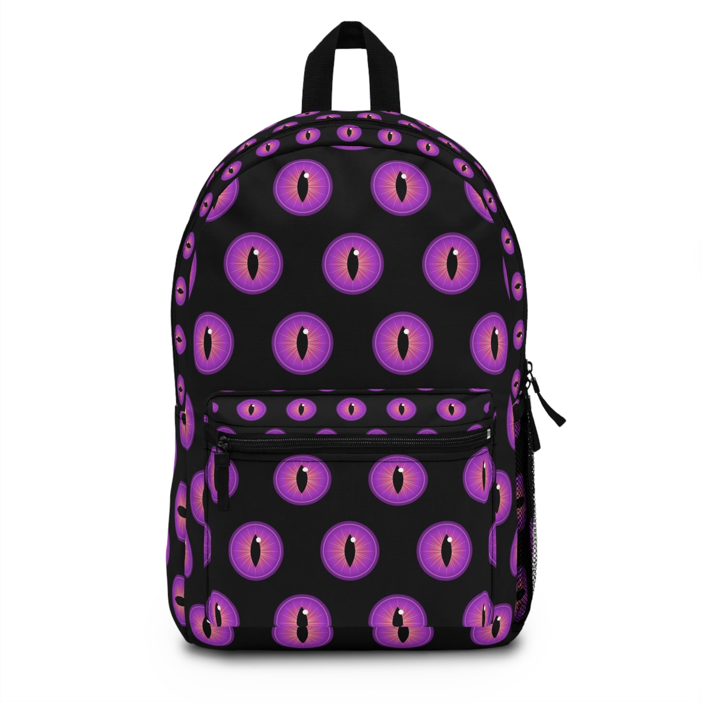 Backpack Mystical Eye Print Backpack Unique School Bag Trendy Travel Bag Gift for Students Halloween Accessory Diaper Bag
