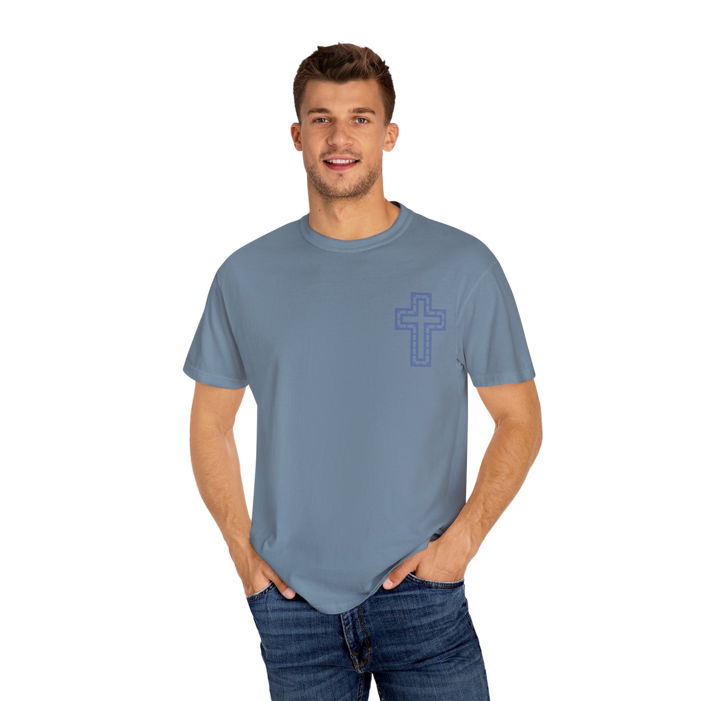 T-Shirt Inspirational Christian T-Shirt Cross & Philippians 4:13 Unisex Apparel Faith Tee Religious Gift Motivational Shirt