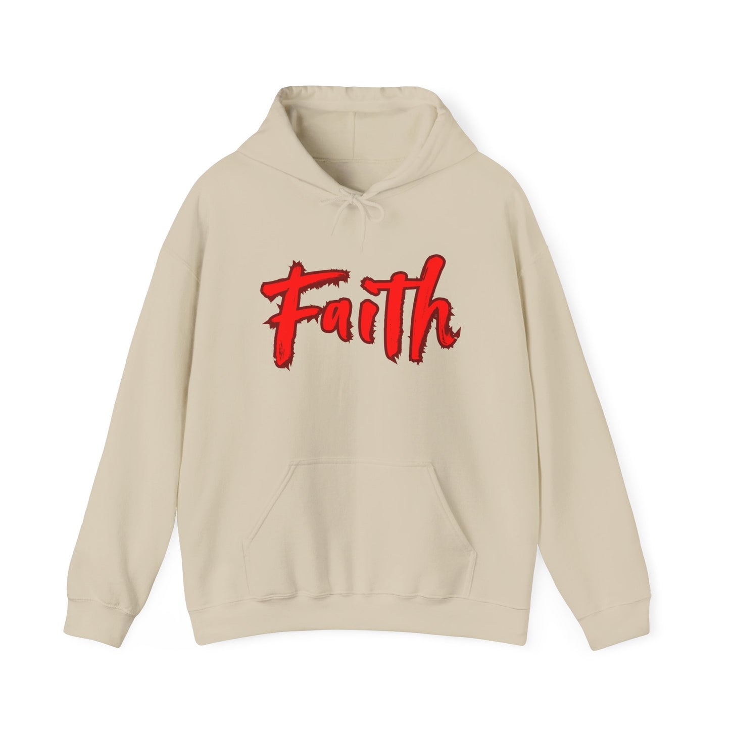 Sweatshirt Faith & Love Heavy Blend Hoodie Unisex Sweatshirt for Inspiration and Comfort Christian Religious Gift
