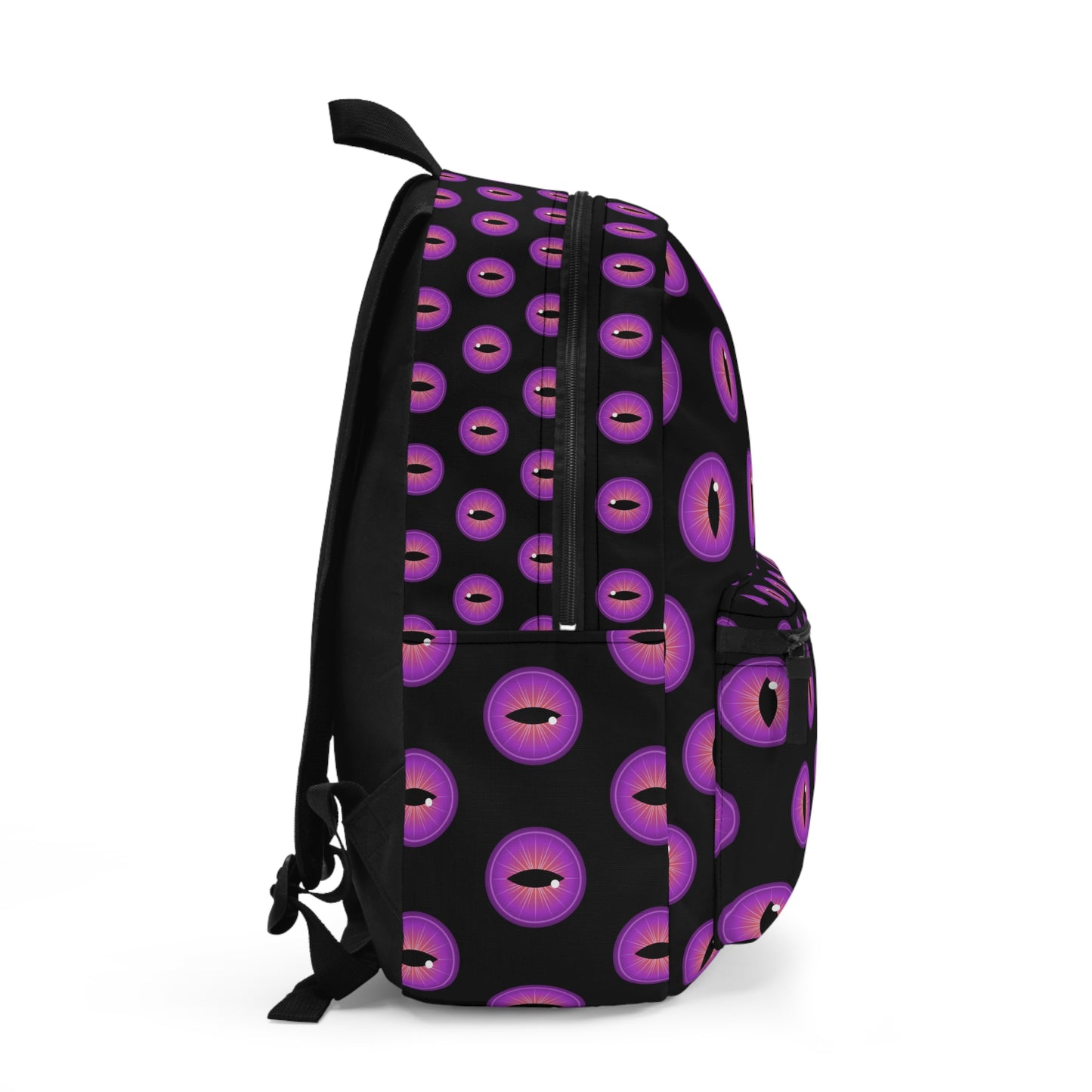 Backpack Mystical Eye Print Backpack Unique School Bag Trendy Travel Bag Gift for Students Halloween Accessory Diaper Bag