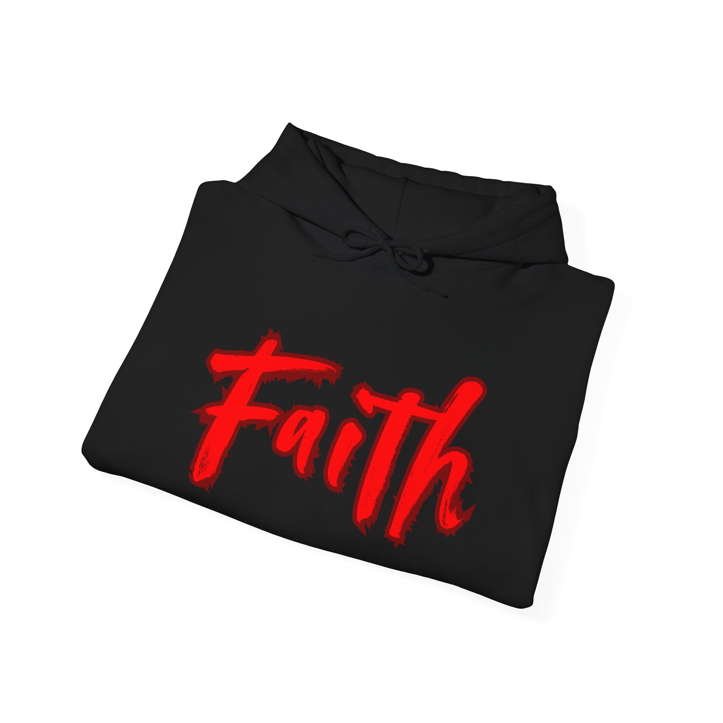 Sweatshirt Faith & Love Heavy Blend Hoodie Unisex Sweatshirt for Inspiration and Comfort Christian Religious Gift