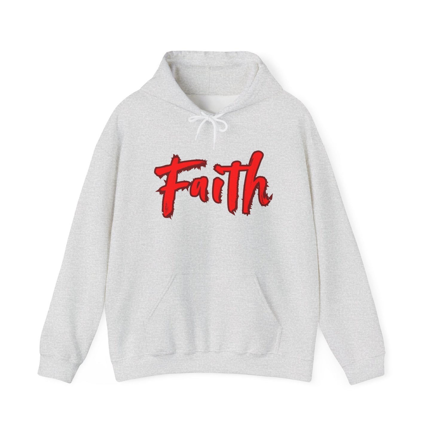 Sweatshirt Faith & Love Heavy Blend Hoodie Unisex Sweatshirt for Inspiration and Comfort Christian Religious Gift