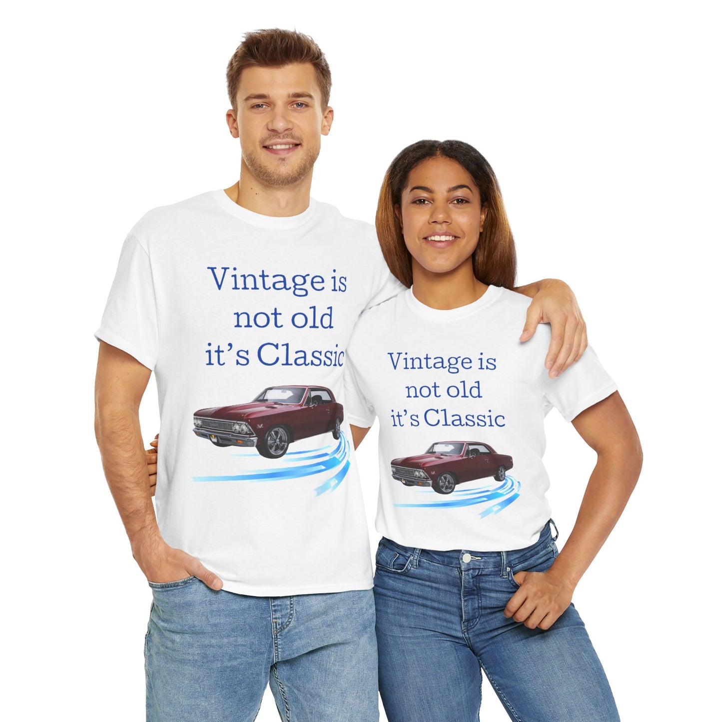 T-Shirt Vintage Classic Car Tee - Perfect for Car Enthusiasts Gift for Him/Her, Casual Wear, Everyday Style, Retro Vibe