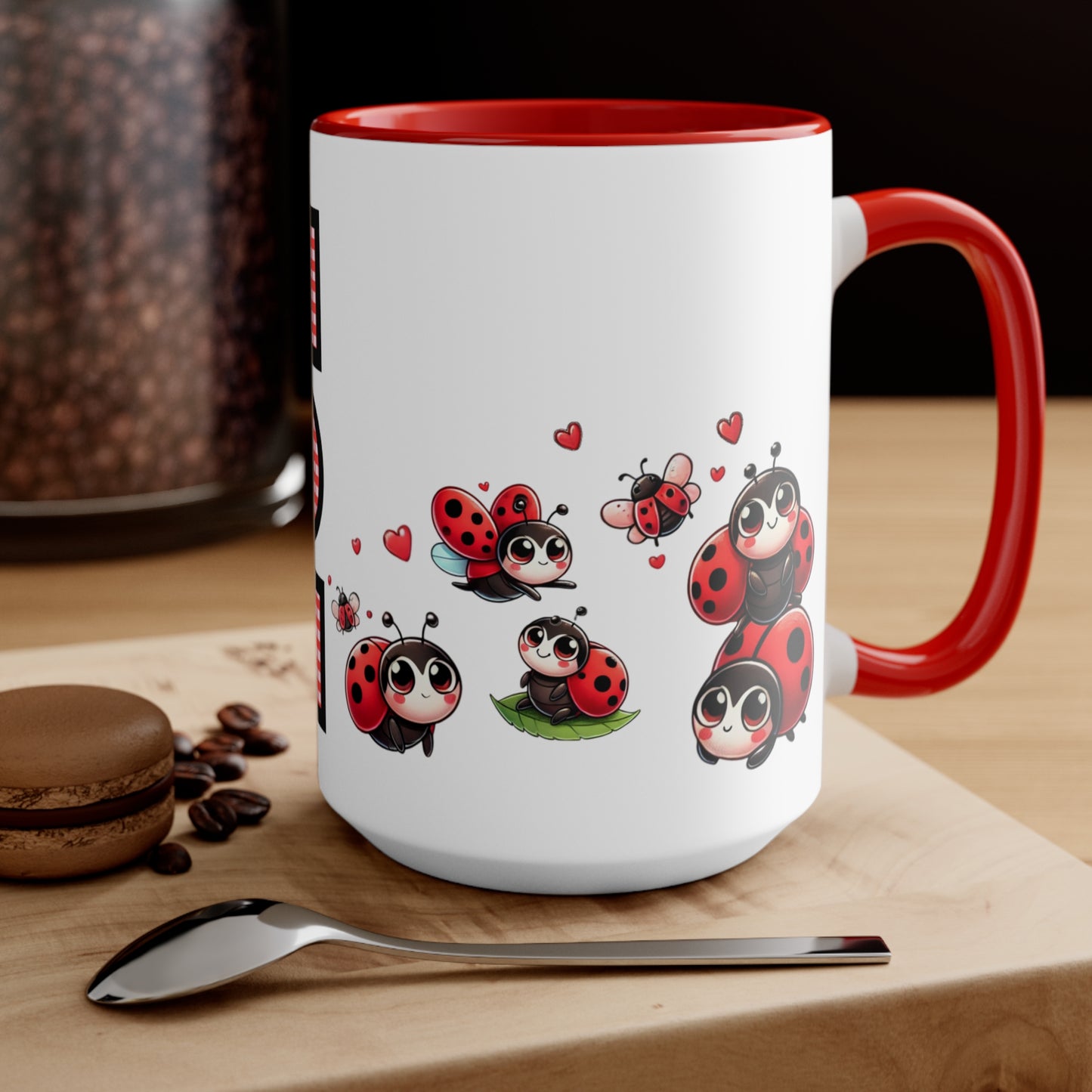 Coffee Mug Cute Ladybug Mom Mug - Perfect Gift for Mother's Day