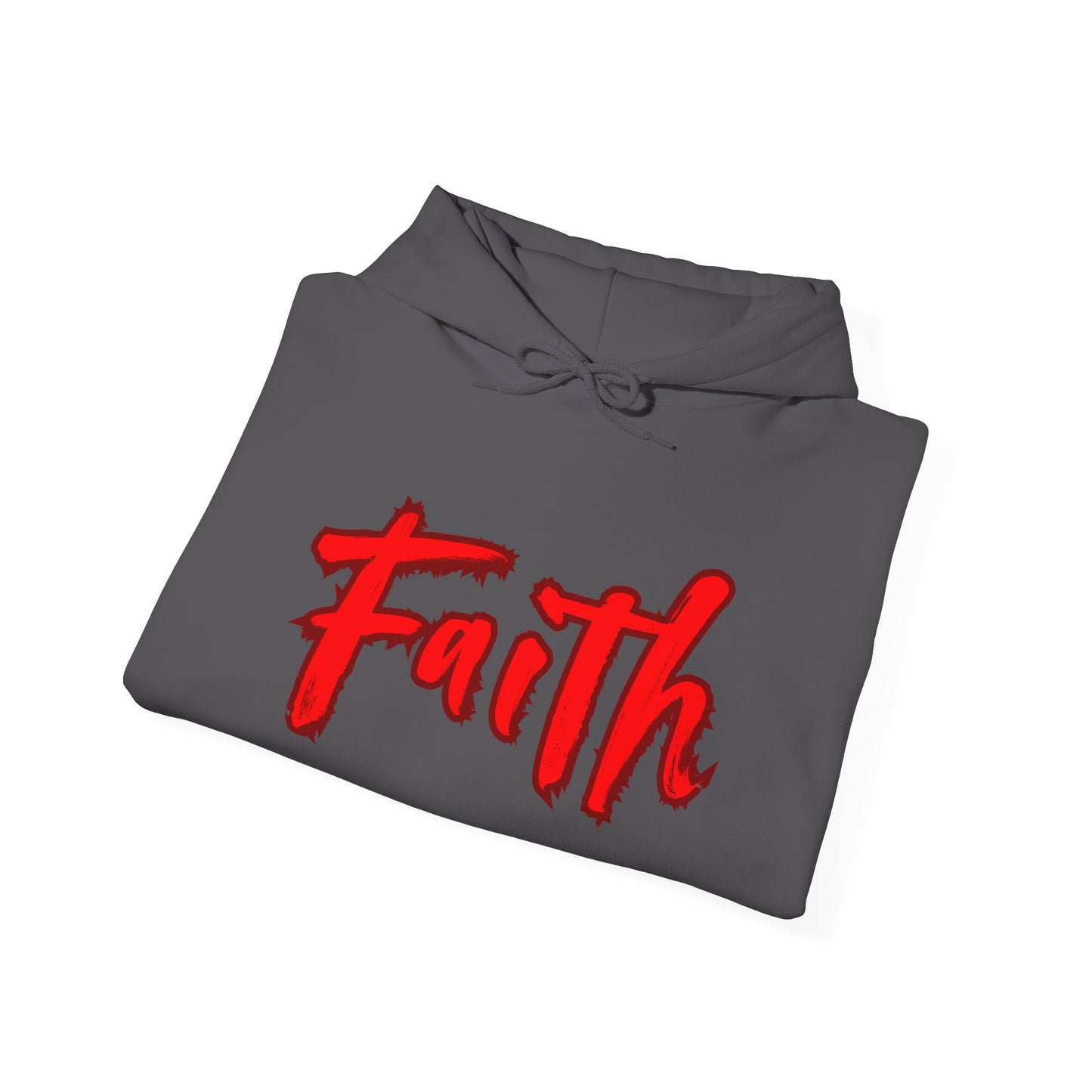 Sweatshirt Faith & Love Heavy Blend Hoodie Unisex Sweatshirt for Inspiration and Comfort Christian Religious Gift