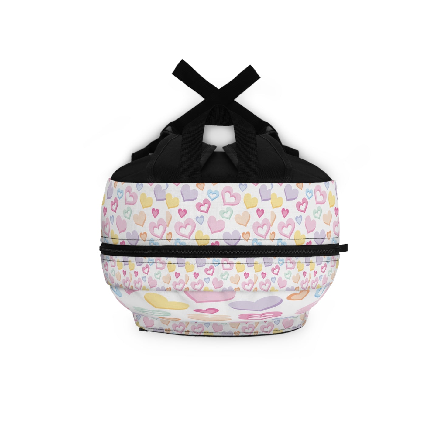 Backpack Sweetheart Pattern Backpack Adorable School Bag Cute Gift for Kids and Teens Valentine’s Day Accessory Fun Heart Design Diaper Bag