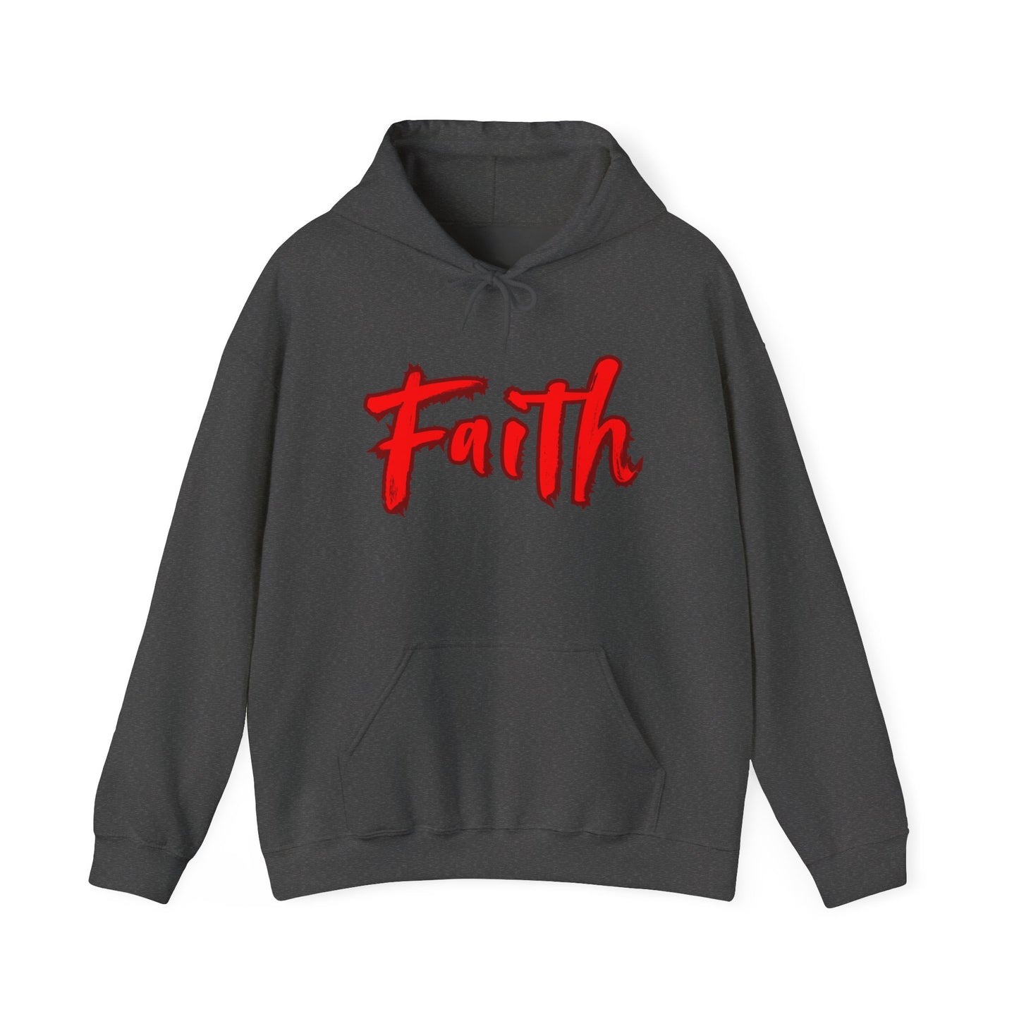 Sweatshirt Faith & Love Heavy Blend Hoodie Unisex Sweatshirt for Inspiration and Comfort Christian Religious Gift