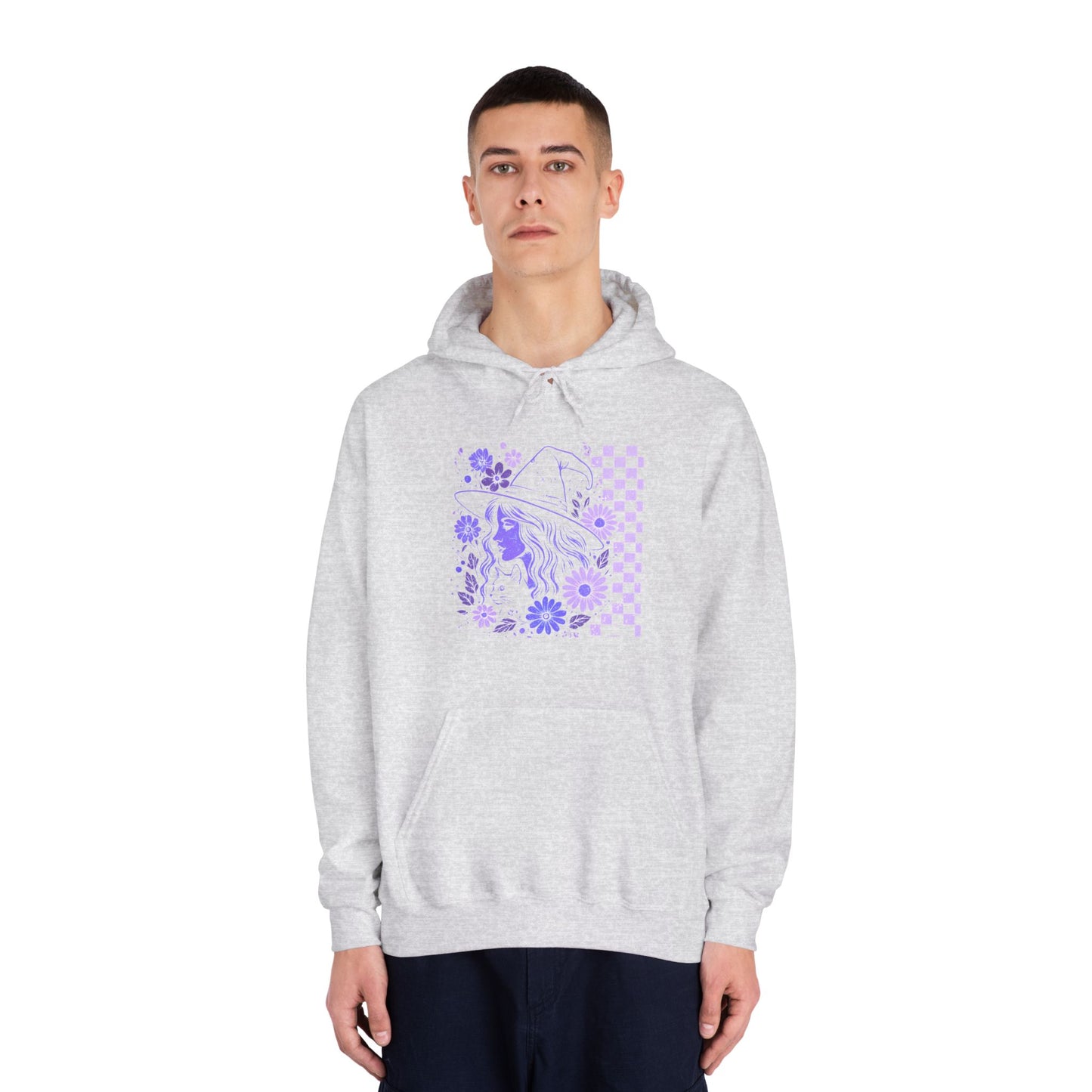 Sweatshirt Whimsical Floral Unisex Hooded Sweatshirt Casual Wear Streetwear Gift for Her Cozy Sweatshirt Spring Fashion Halloween
