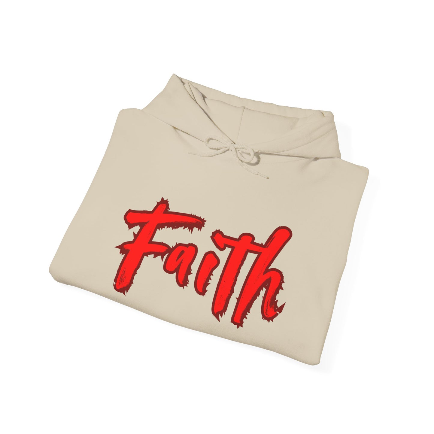 Sweatshirt Faith & Love Heavy Blend Hoodie Unisex Sweatshirt for Inspiration and Comfort Christian Religious Gift