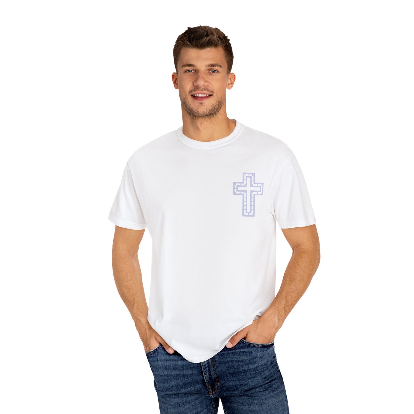 T-Shirt Inspirational Christian T-Shirt Cross & Philippians 4:13 Unisex Apparel Faith Tee Religious Gift Motivational Shirt