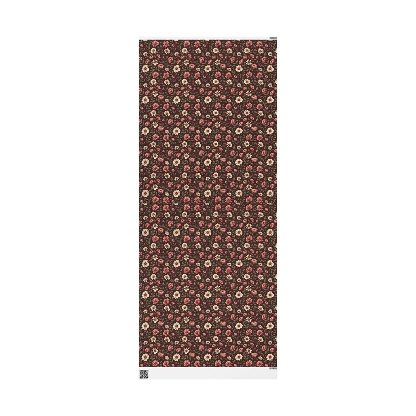 Floral Gift Wrap Paper Rustic Wrapping Paper for Birthdays Holidays & Special Occasions Eco Friendly Gift Packaging Floral Design