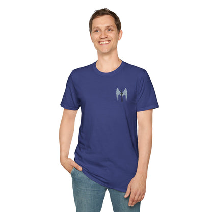 T-Shirt Unisex Softstyle T-Shirt with Inspirational Psalm Design Motivational Tee Christian Apparel Faith-Based Gift Casual Wear
