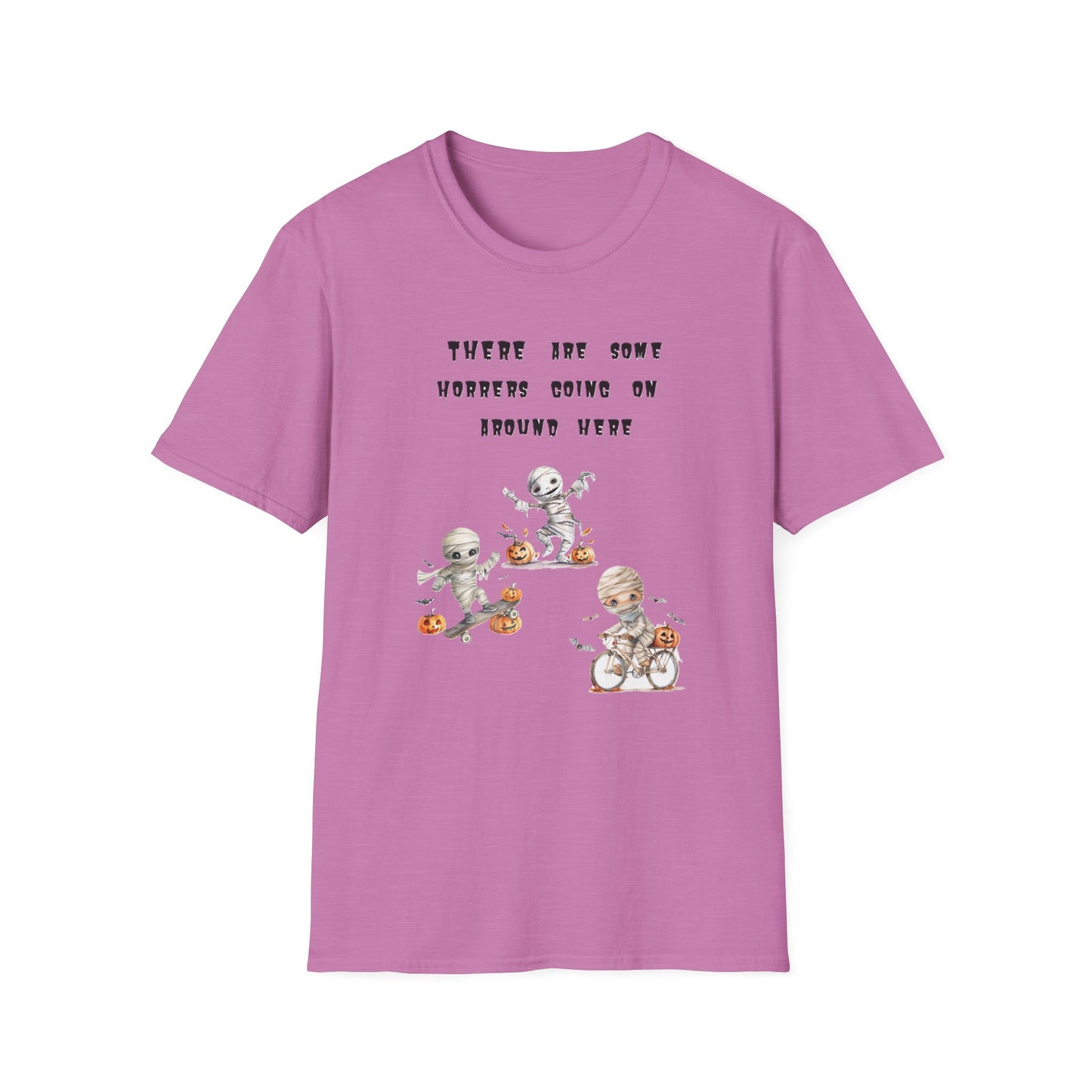 T-Shirt Halloween Graphic T-Shirt Spooky Season Tee Unisex Soft Style Shirt Retro Halloween Gift Fall Fashion Cute Halloween Design