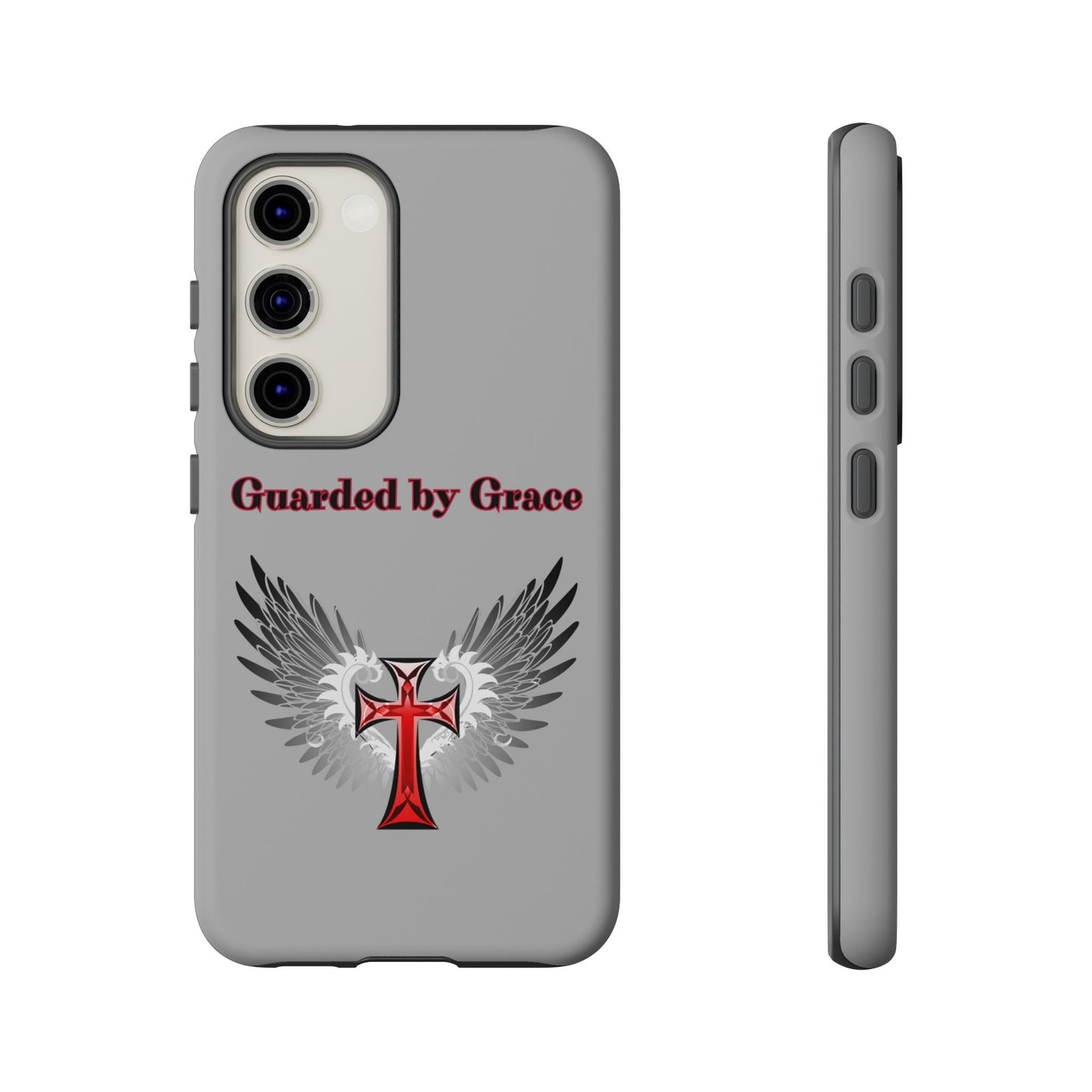 Cell Phone Case with Guardian Angel Design Tough Cases for Protection Spiritual Gifts Unique Accessories Personalized Tech