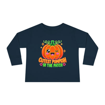 Cutest Pumpkin in the Patch Toddler Long Sleeve Tee
