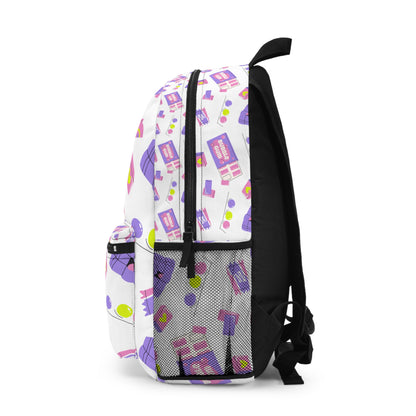 Backpack Bubble Gum Print Backpack Fun School Bag Cute Travel Backpack Pastel Aesthetic Bag Gifts for Kids and Teens Diaper Bag