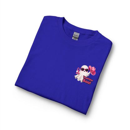 Breast Cancer Awareness Long Sleeve — "In October We Wear Pink" Ghost Tee