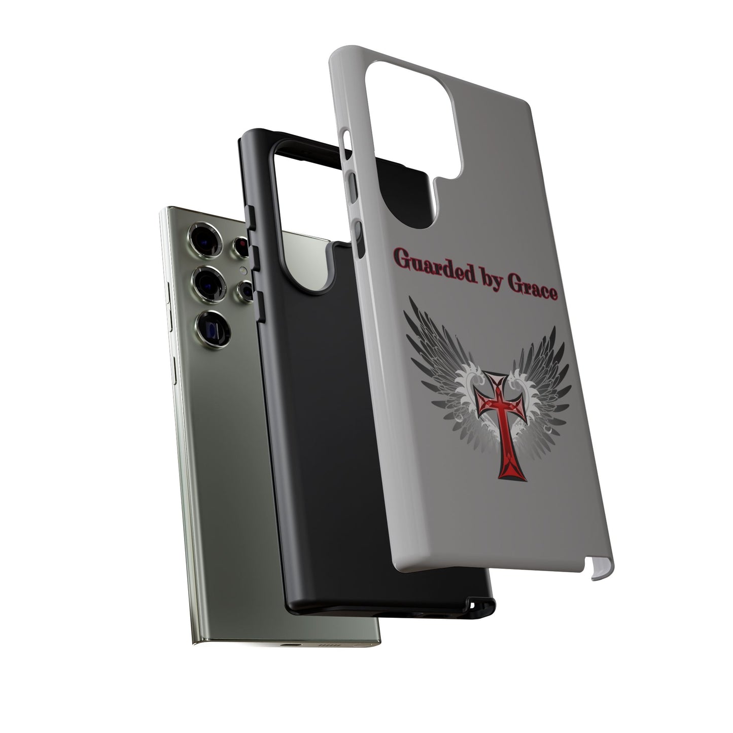 Cell Phone Case with Guardian Angel Design Tough Cases for Protection Spiritual Gifts Unique Accessories Personalized Tech