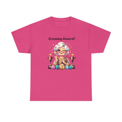 T-Shirt Grammy Award Unisex Heavy Cotton Tee - Celebrate Your Achievements Gift for Grandmothers