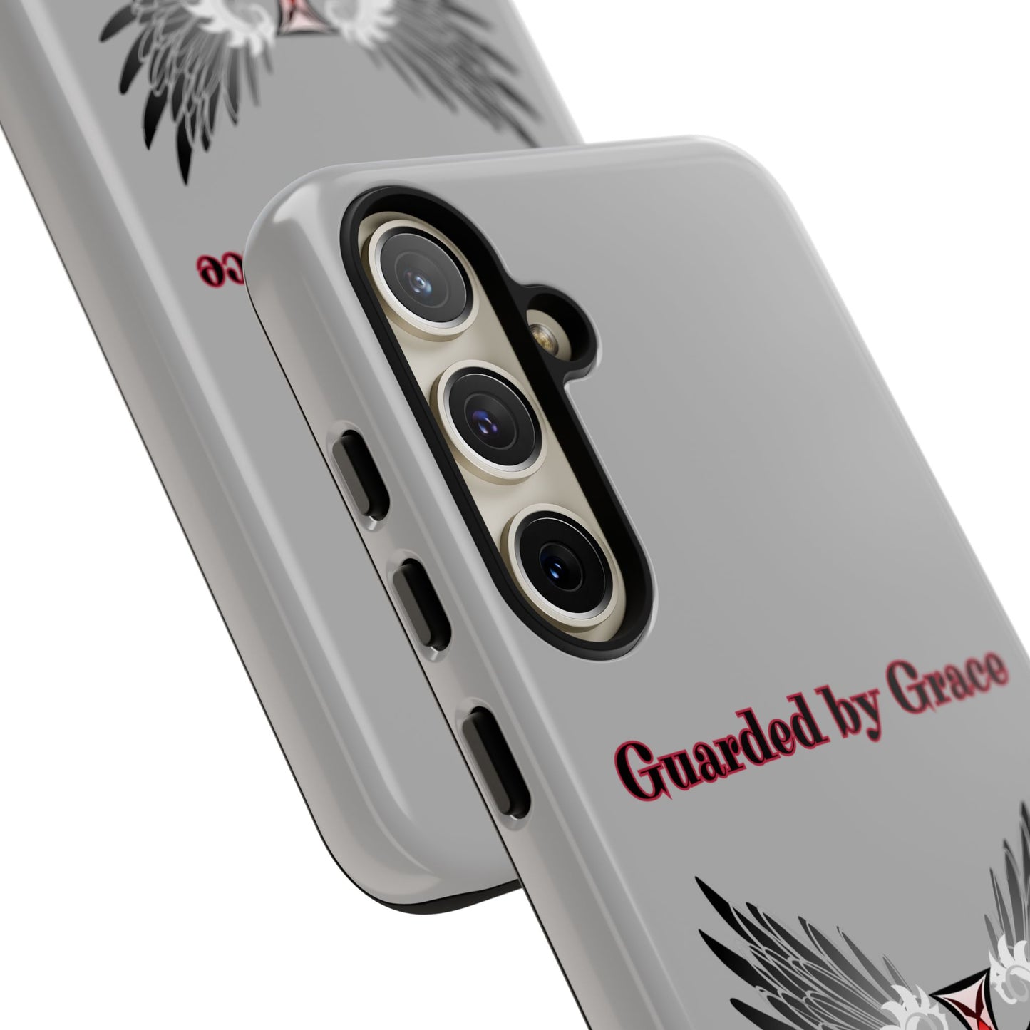 Cell Phone Case with Guardian Angel Design Tough Cases for Protection Spiritual Gifts Unique Accessories Personalized Tech