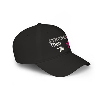 Baseball Cap Empowering Low Profile Pink Ribbon Gear Cancer Survivor Awareness Hat Supportive Gifts Everyday Fashion