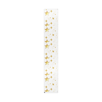 Gold Star Wrapping Paper Roll - Festive Birthday & Celebration Gift Wrap