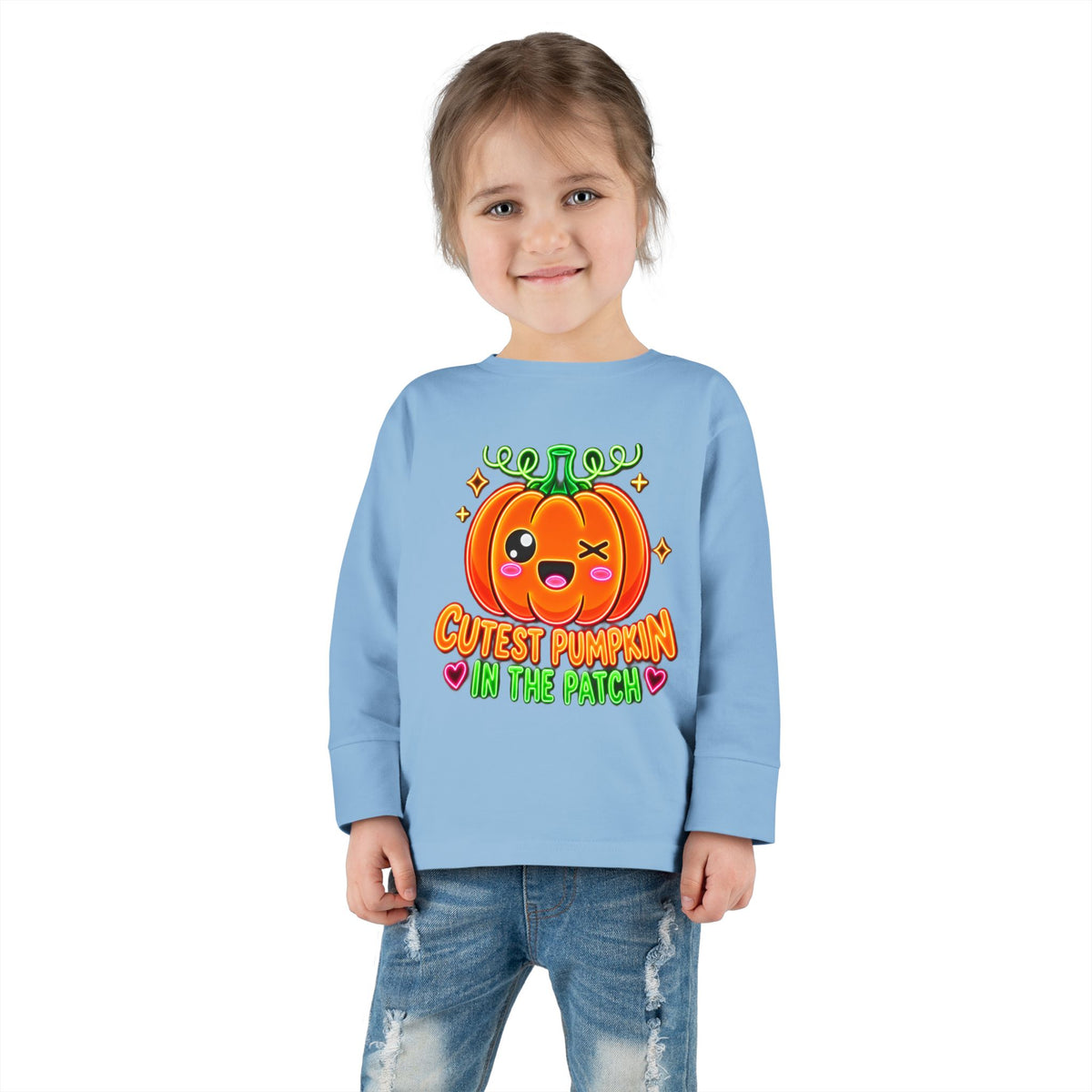 Cutest Pumpkin in the Patch Toddler Long Sleeve Tee