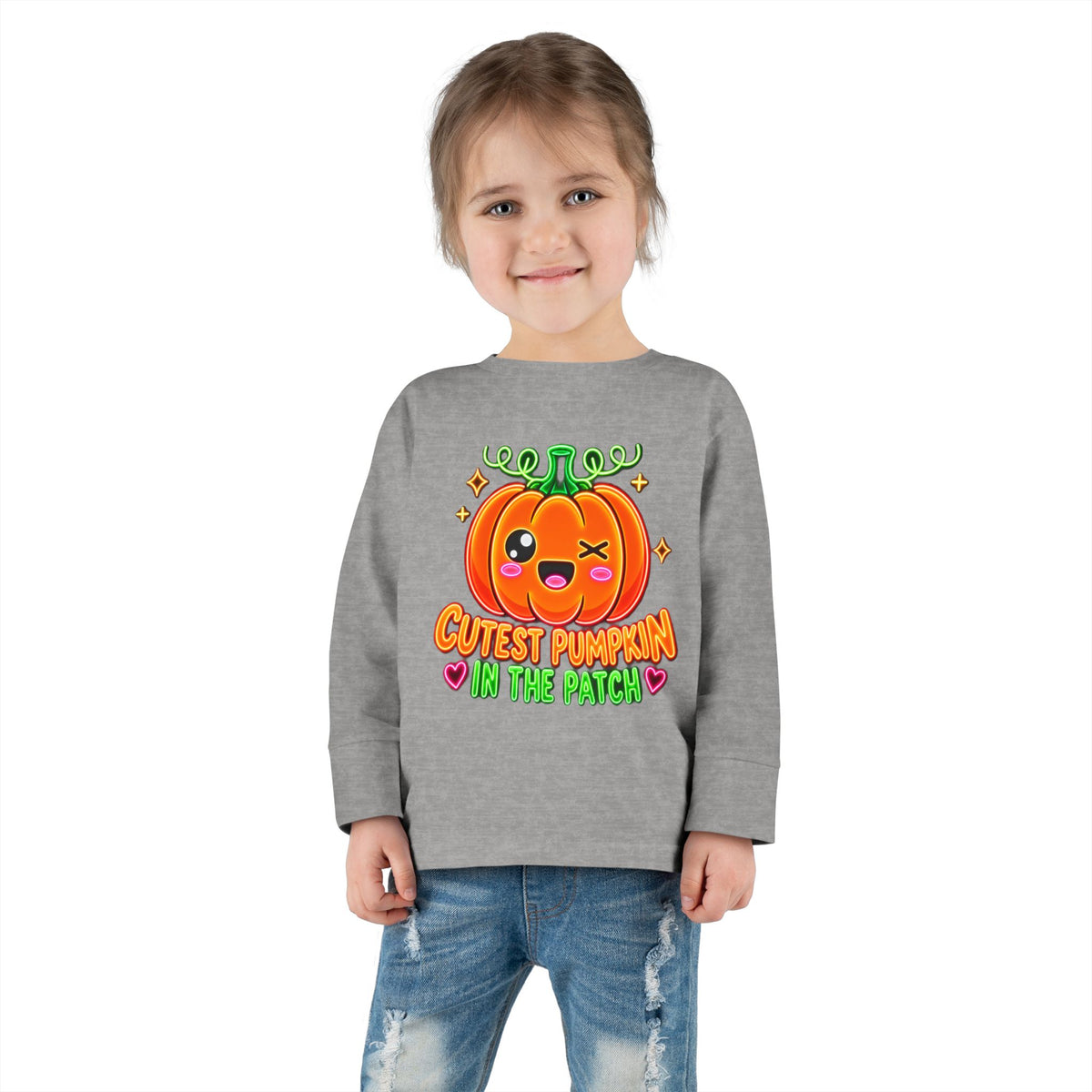 Cutest Pumpkin in the Patch Toddler Long Sleeve Tee