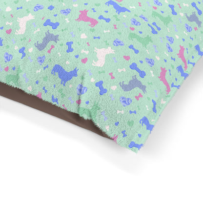 Cozy Dog Bed for Happy Pets | Soft Plush Pet Cushion, Dog Lounge Pillow, Puppy Bed, Pet Accessories, Gift for Dog Lovers