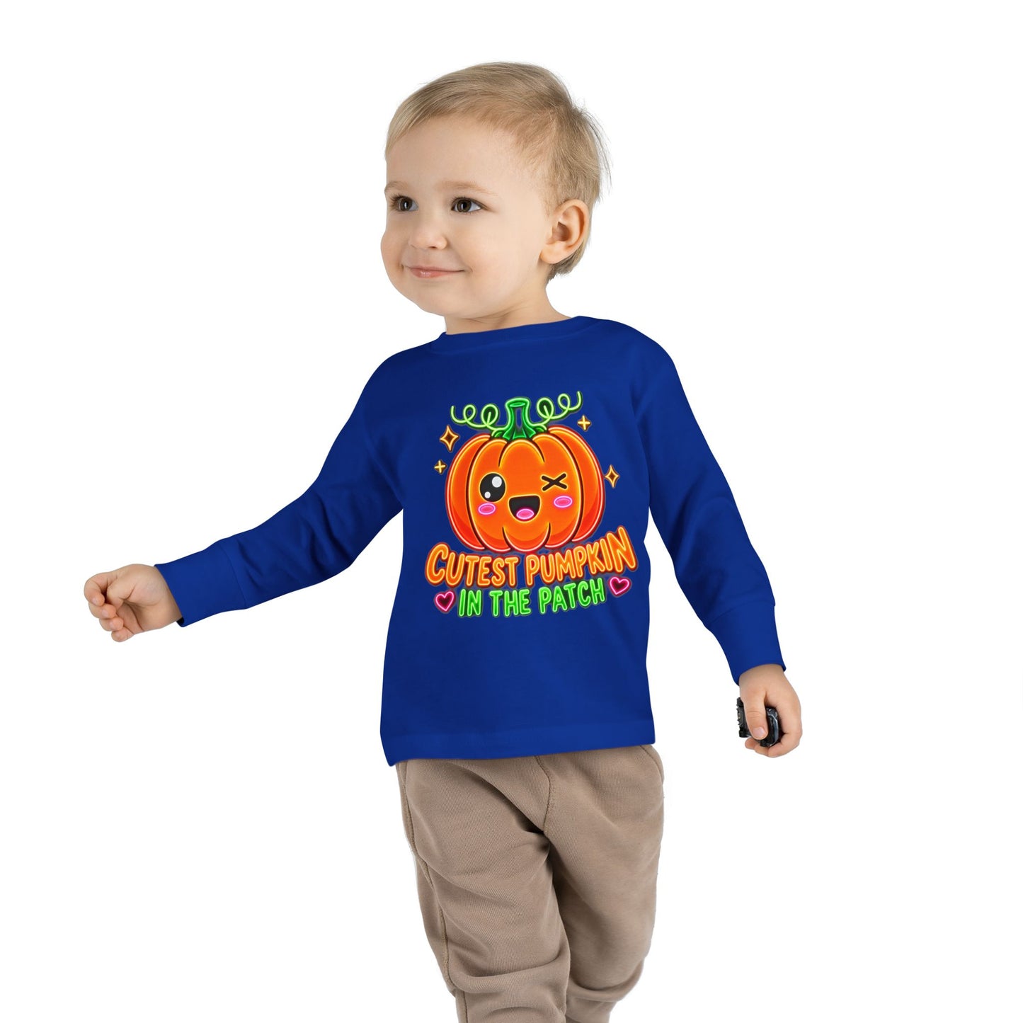 Cutest Pumpkin in the Patch Toddler Long Sleeve Tee