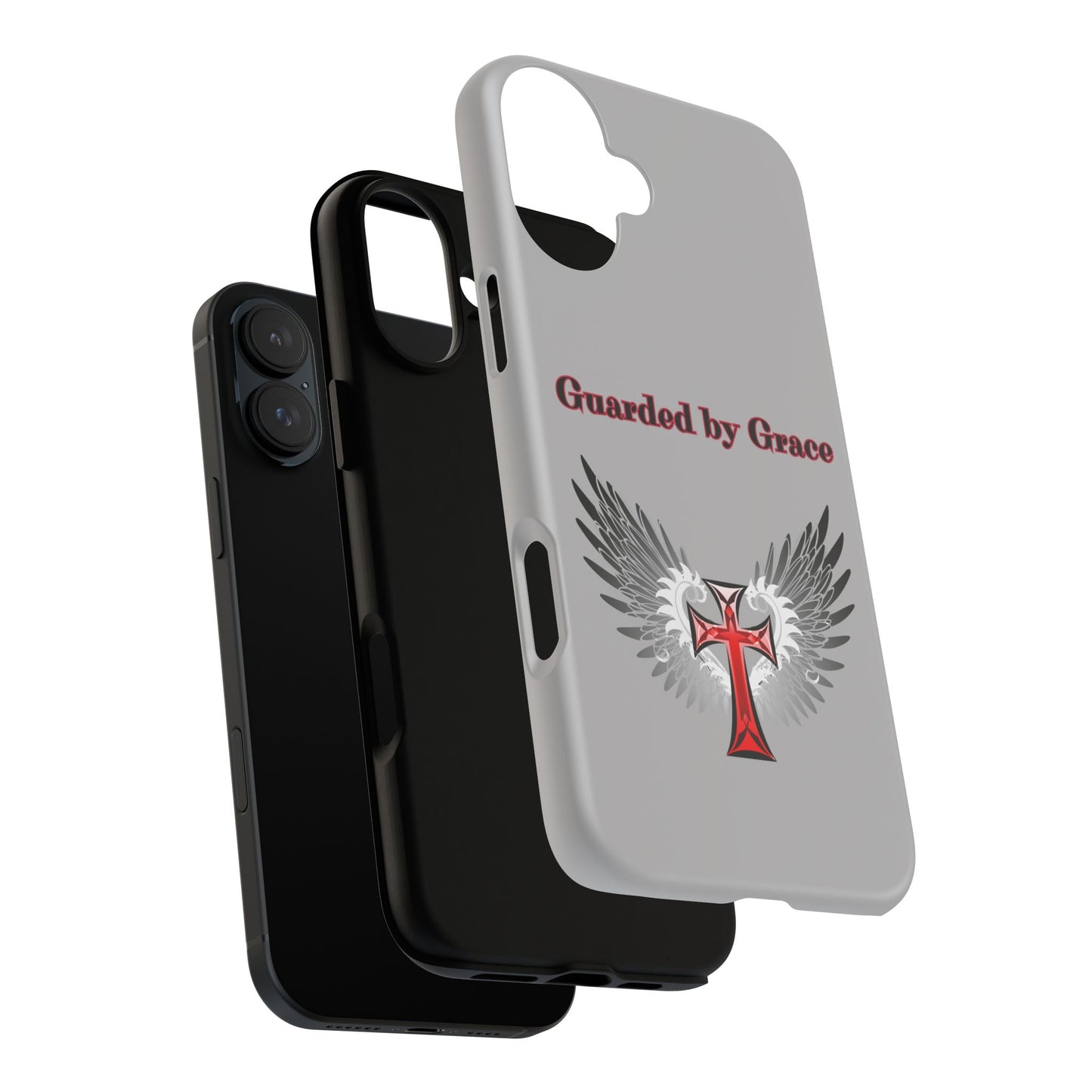 Cell Phone Case with Guardian Angel Design Tough Cases for Protection Spiritual Gifts Unique Accessories Personalized Tech